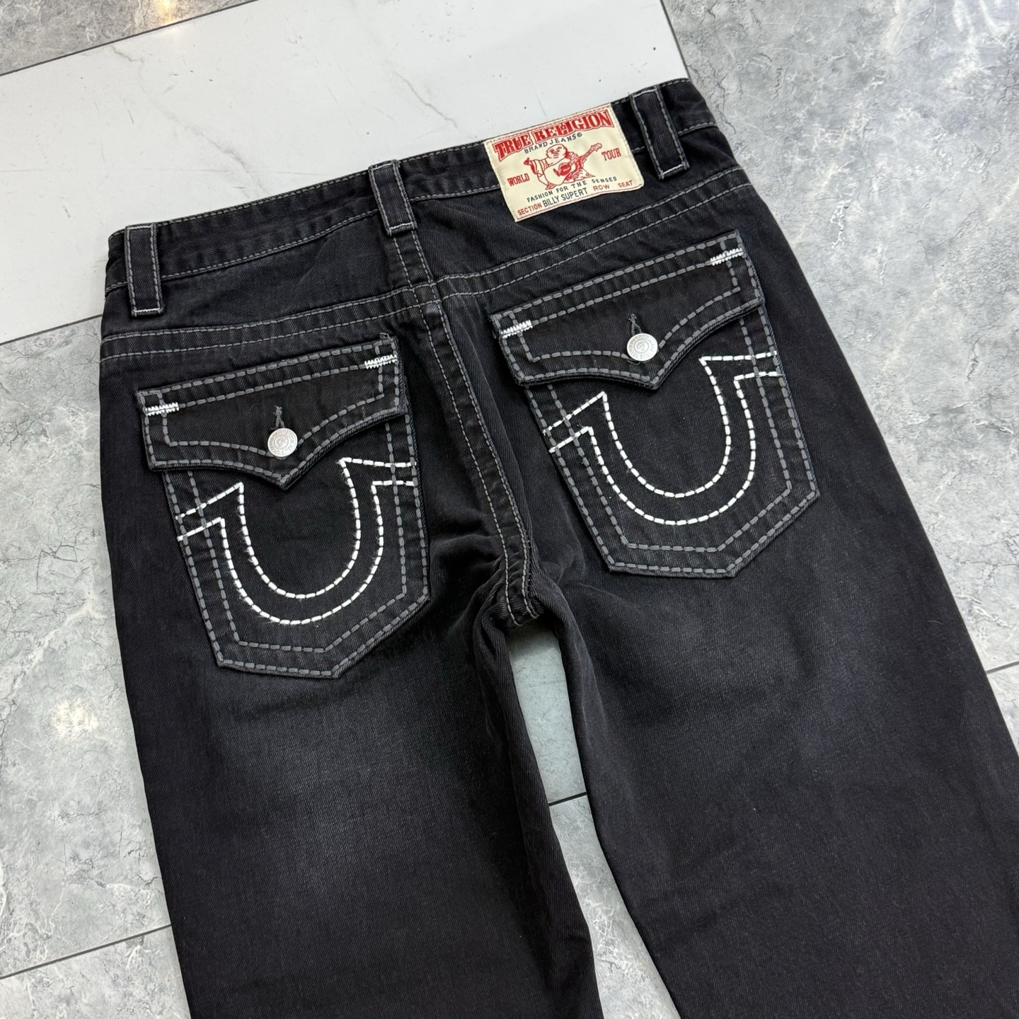 True Religion Men's Straight Leg Jeans Regular Fit - Size 30-40 5 i1752314580375 5140 0 4