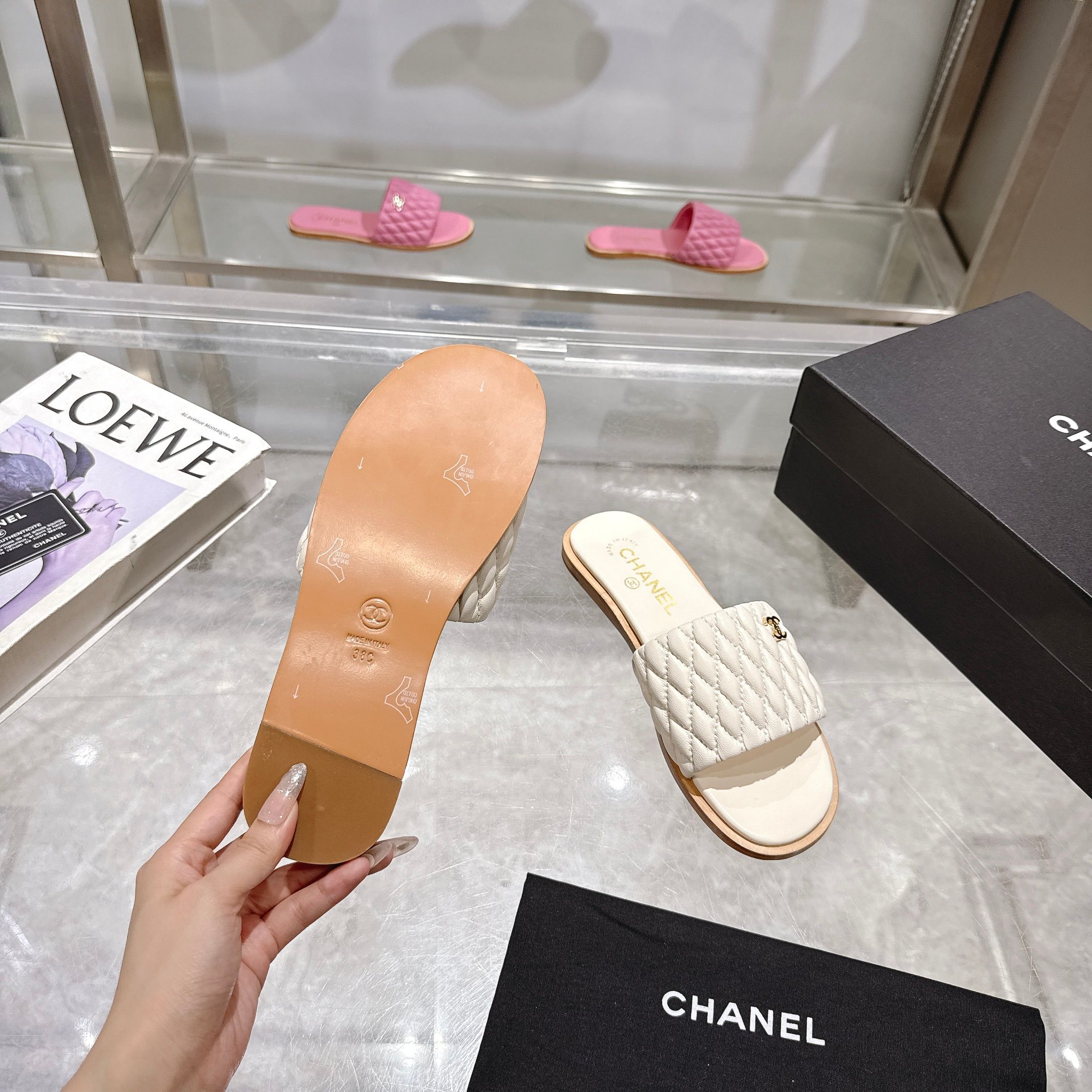 Chanel 2025SS Lambskin Quilted Heeled Sandals & Slides - Designer Comfort 9 a1745127938265 8706