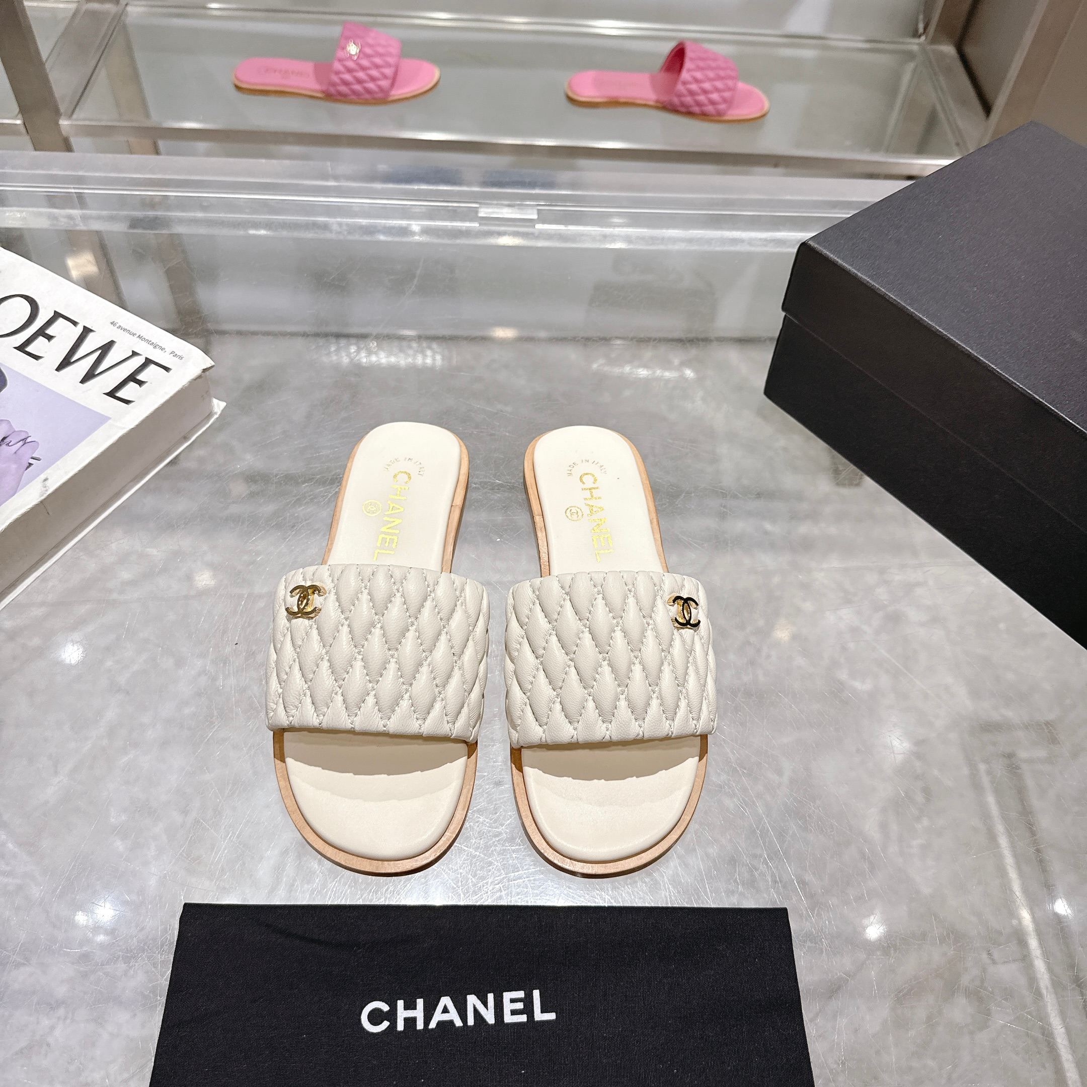 Chanel 2025SS Lambskin Quilted Heeled Sandals & Slides - Designer Comfort 4 a1745127979062 2451