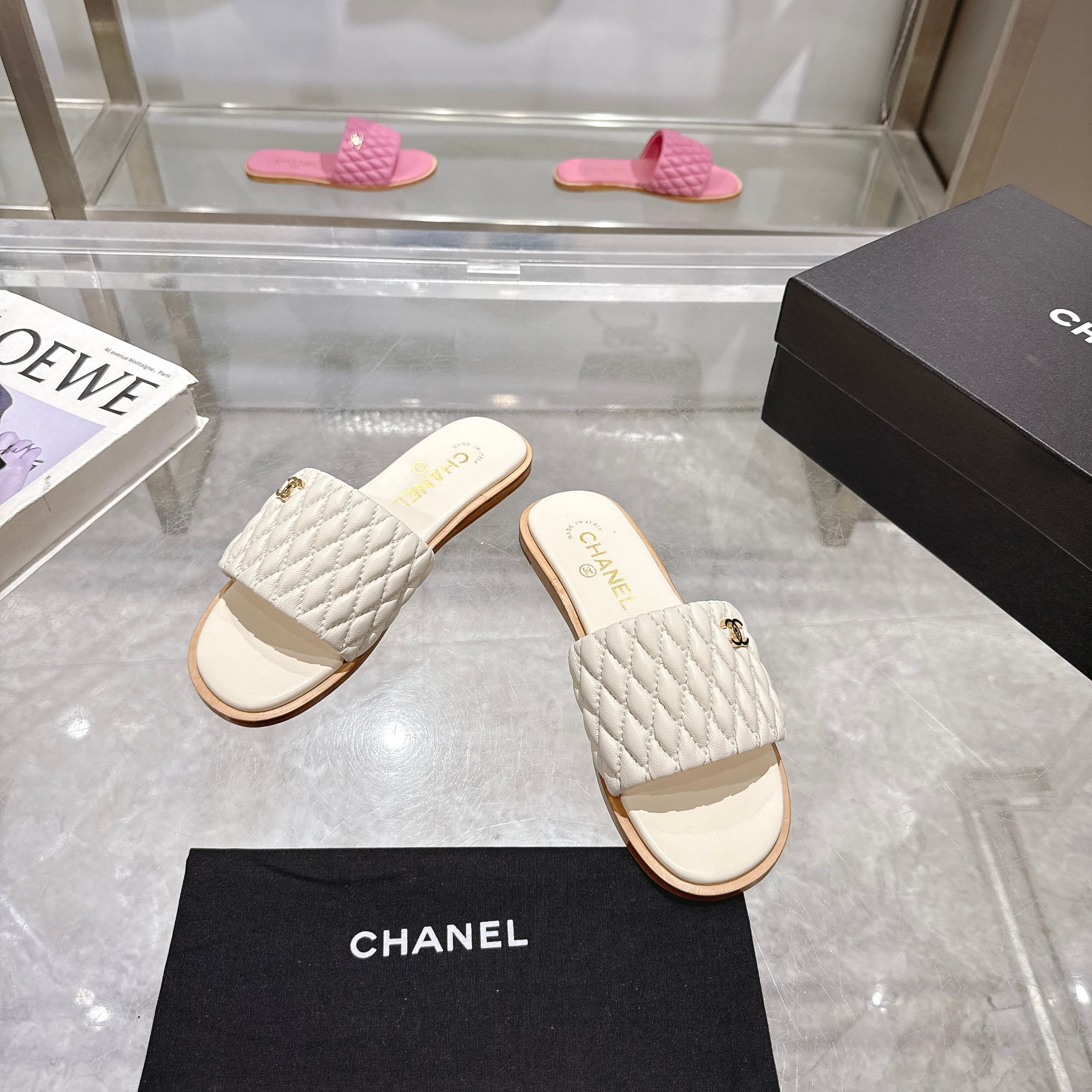 Chanel 2025SS Lambskin Quilted Heeled Sandals & Slides - Designer Comfort 5 a1745127979069 2412