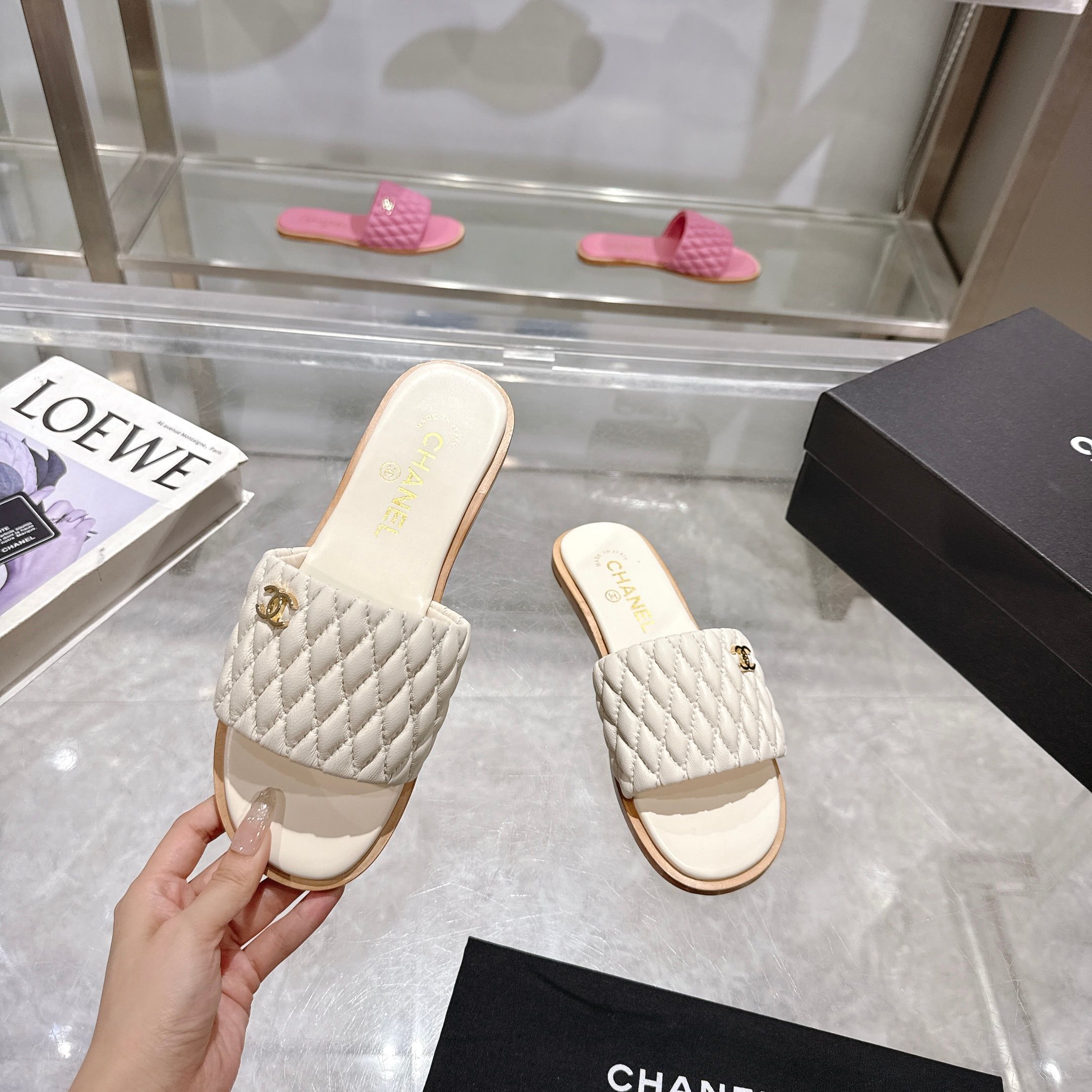 Chanel 2025SS Lambskin Quilted Heeled Sandals & Slides - Designer Comfort 2 a1745127979279 0224
