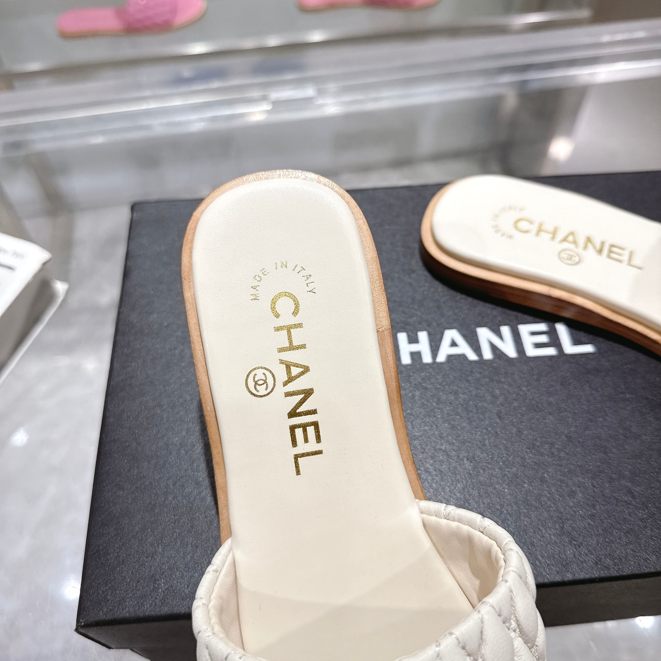 Chanel 2025SS Lambskin Quilted Heeled Sandals & Slides - Designer Comfort 7 a1745127981055 5187