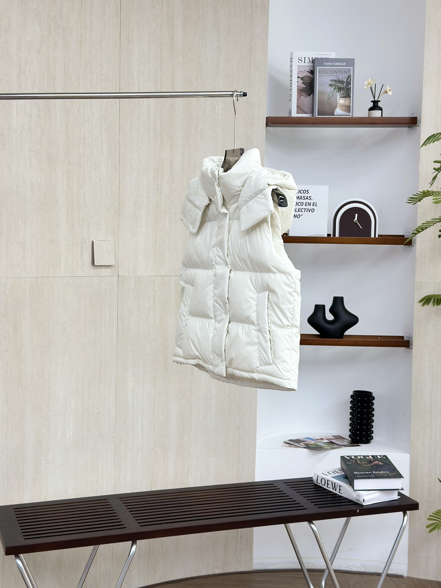 白色Lululemon/露露乐檬 马甲羽绒服 新品 LW4BTOS女款#lululemon轻薄羽绒服