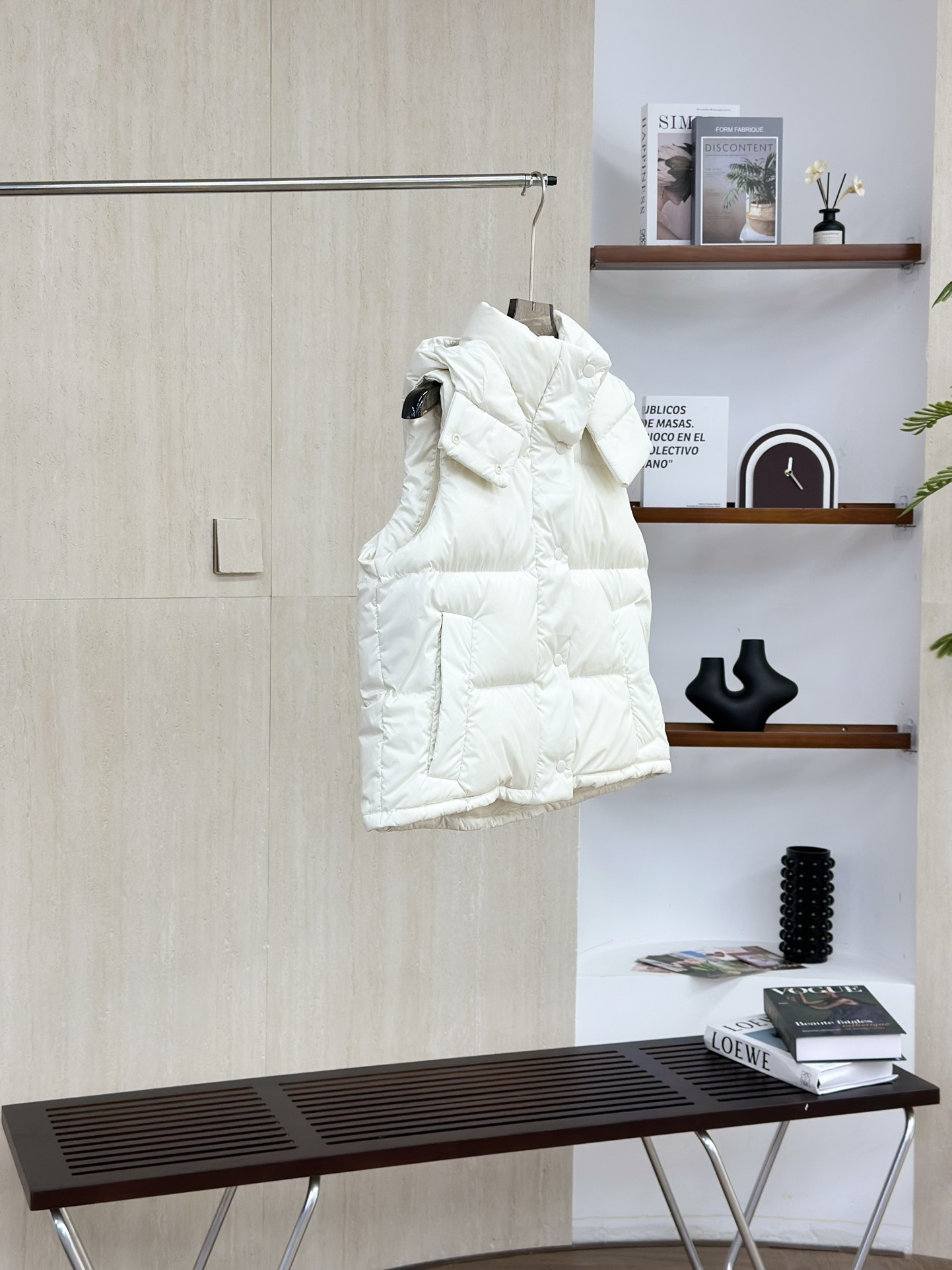 白色Lululemon/露露乐檬 马甲羽绒服 新品 LW4BTOS女款#lululemon轻薄羽绒服