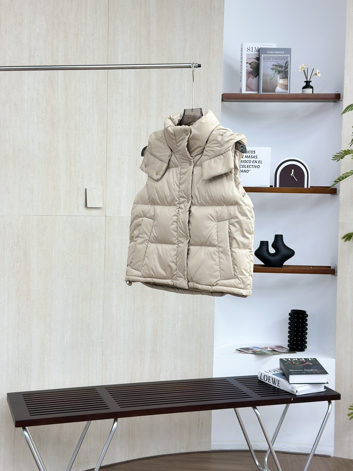 卡其色Lululemon/露露乐檬 马甲羽绒服 新品 LW4BTOS女款#lululemon轻薄羽绒服