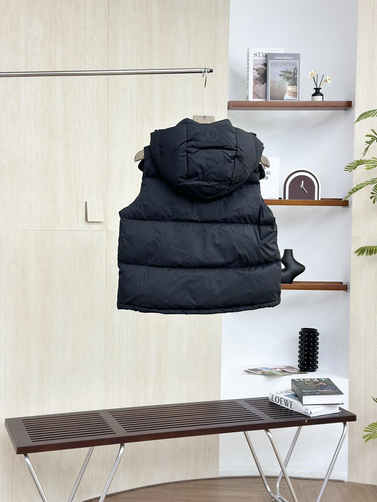 黑色Lululemon/露露乐檬 马甲羽绒服 新品 LW4BTOS女款#lululemon轻薄羽绒服