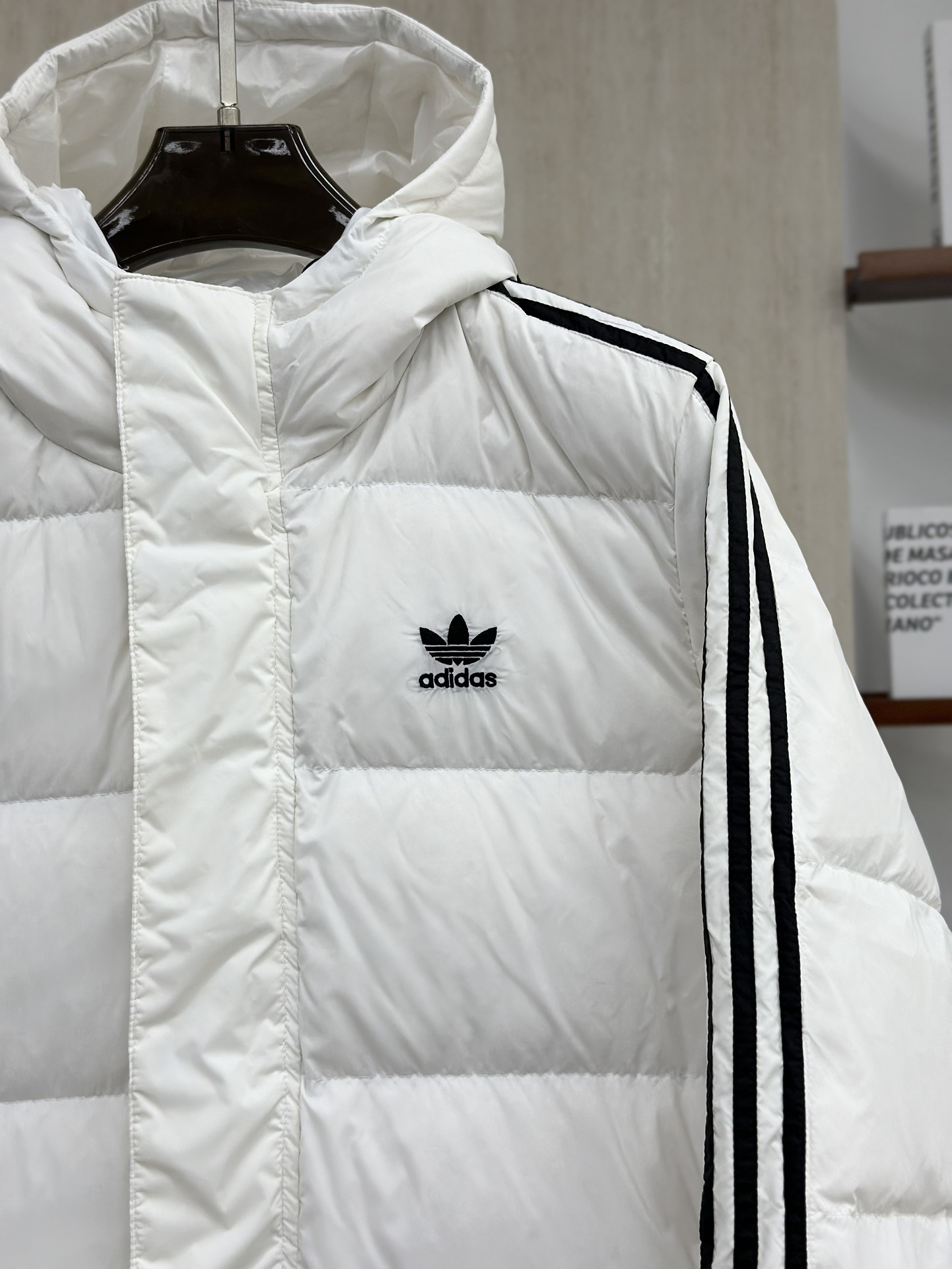 Adidas 3ST Long Coat Solid Color Embroidered Logo Outdoor Down Jacket 7 i1759981806 6054 1