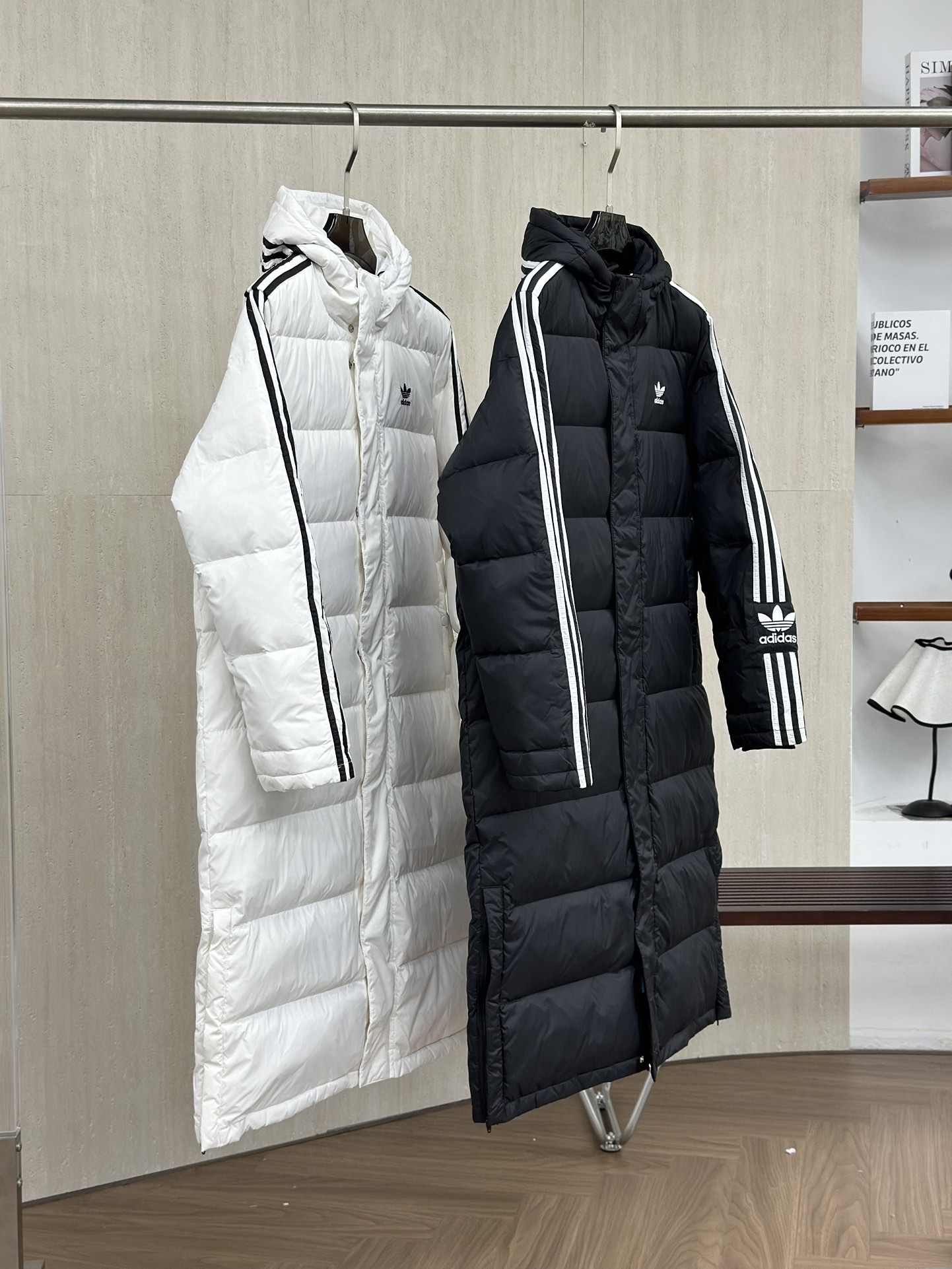 Adidas 3ST Long Coat Embroidered Logo Outdoor Down Jacket Unisex 4 i1759981994 4533 3