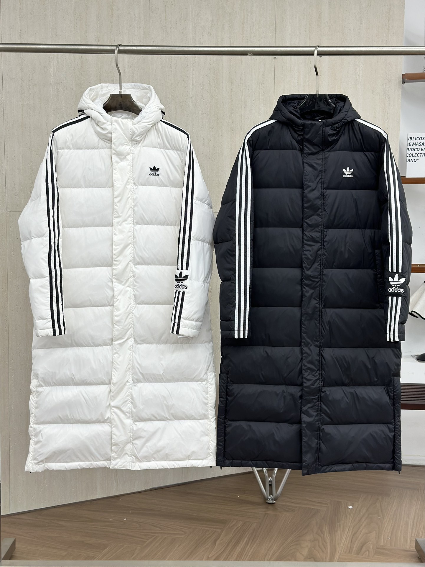 Adidas 3ST Long Coat Embroidered Logo Outdoor Down Jacket Unisex 2 i1759981994 7719 2