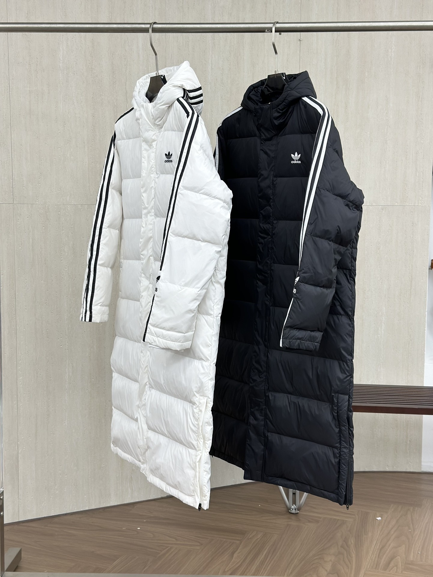 Adidas 3ST Long Coat Embroidered Logo Outdoor Down Jacket Unisex 3 i1759981994 9774 0