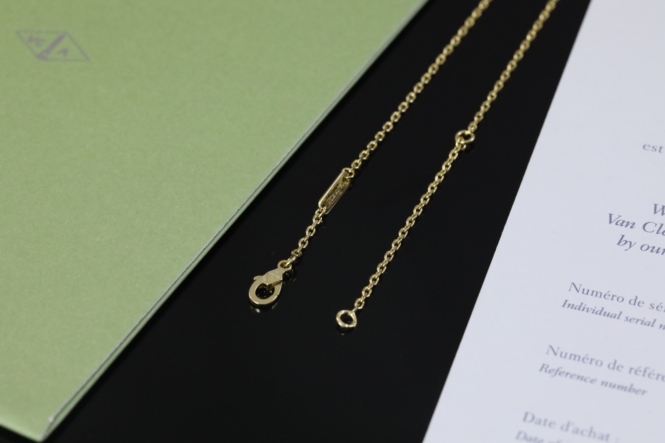 V  项链vca,项链,饰品 7