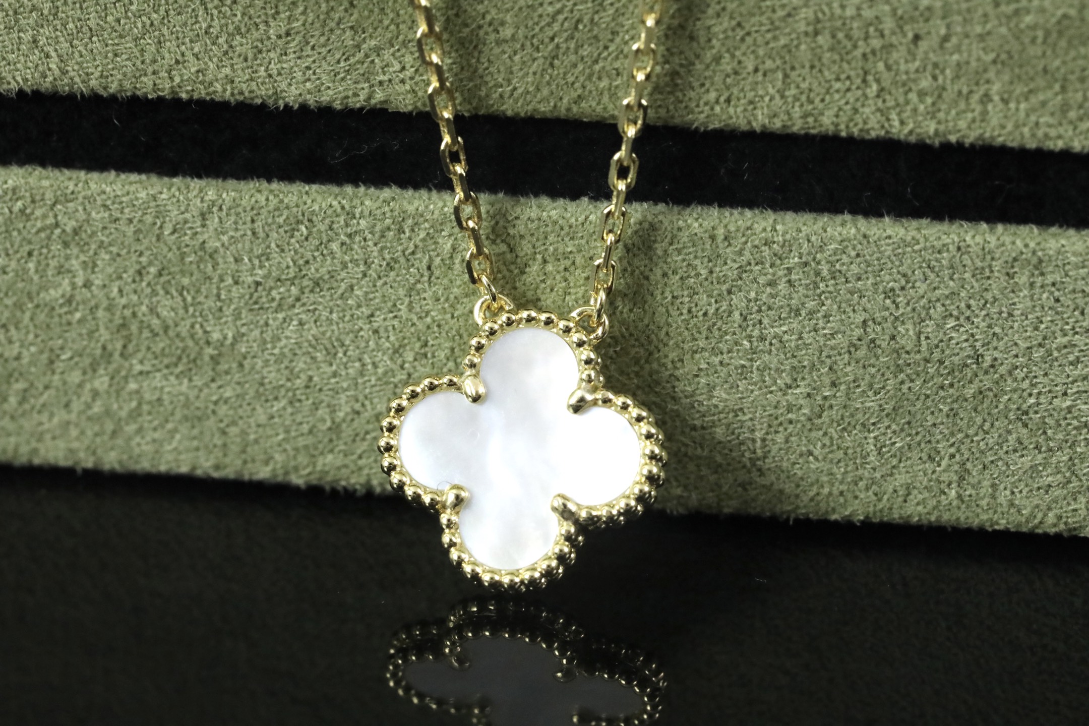 V  项链vca,项链,饰品 5