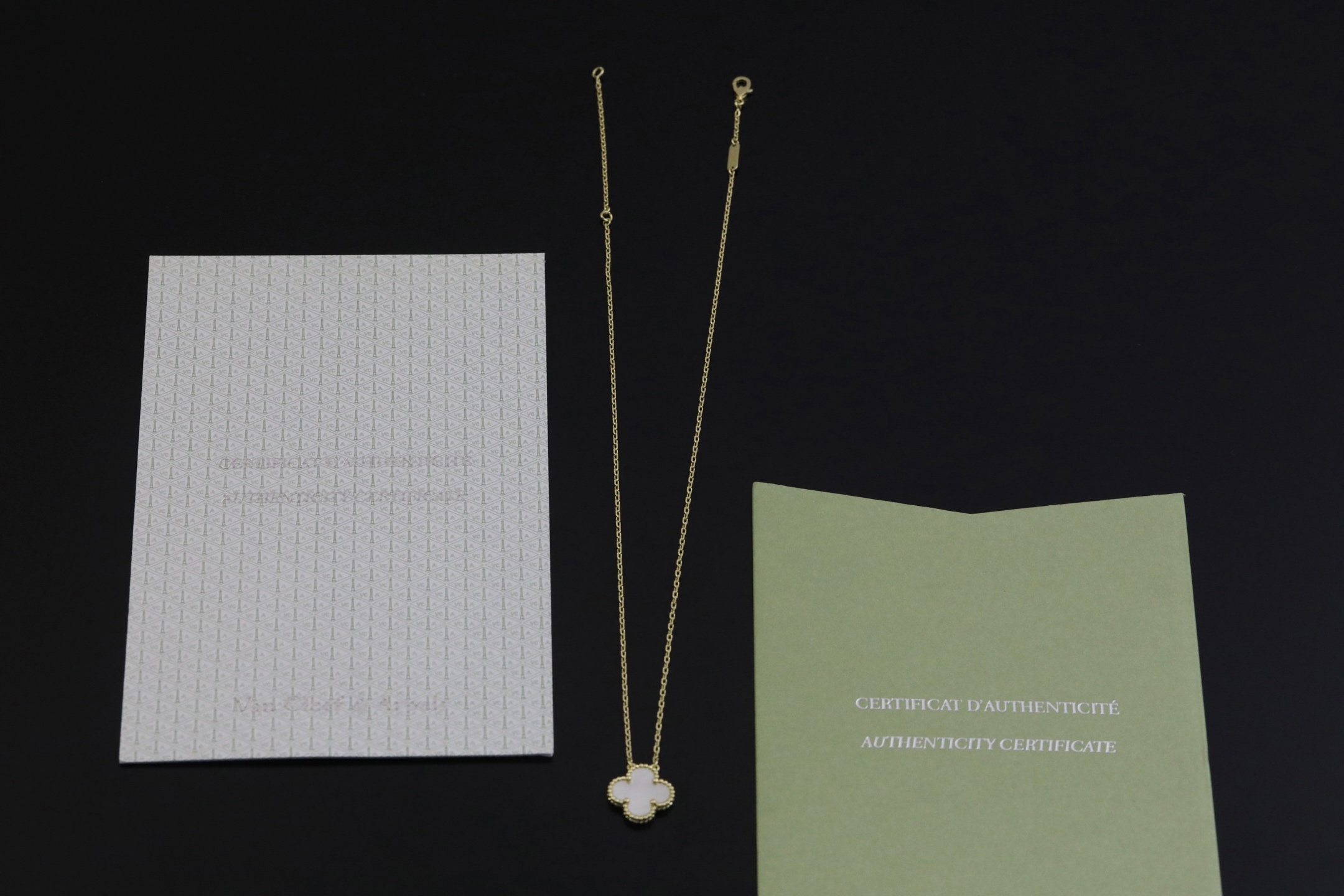 V  项链vca,项链,饰品 2