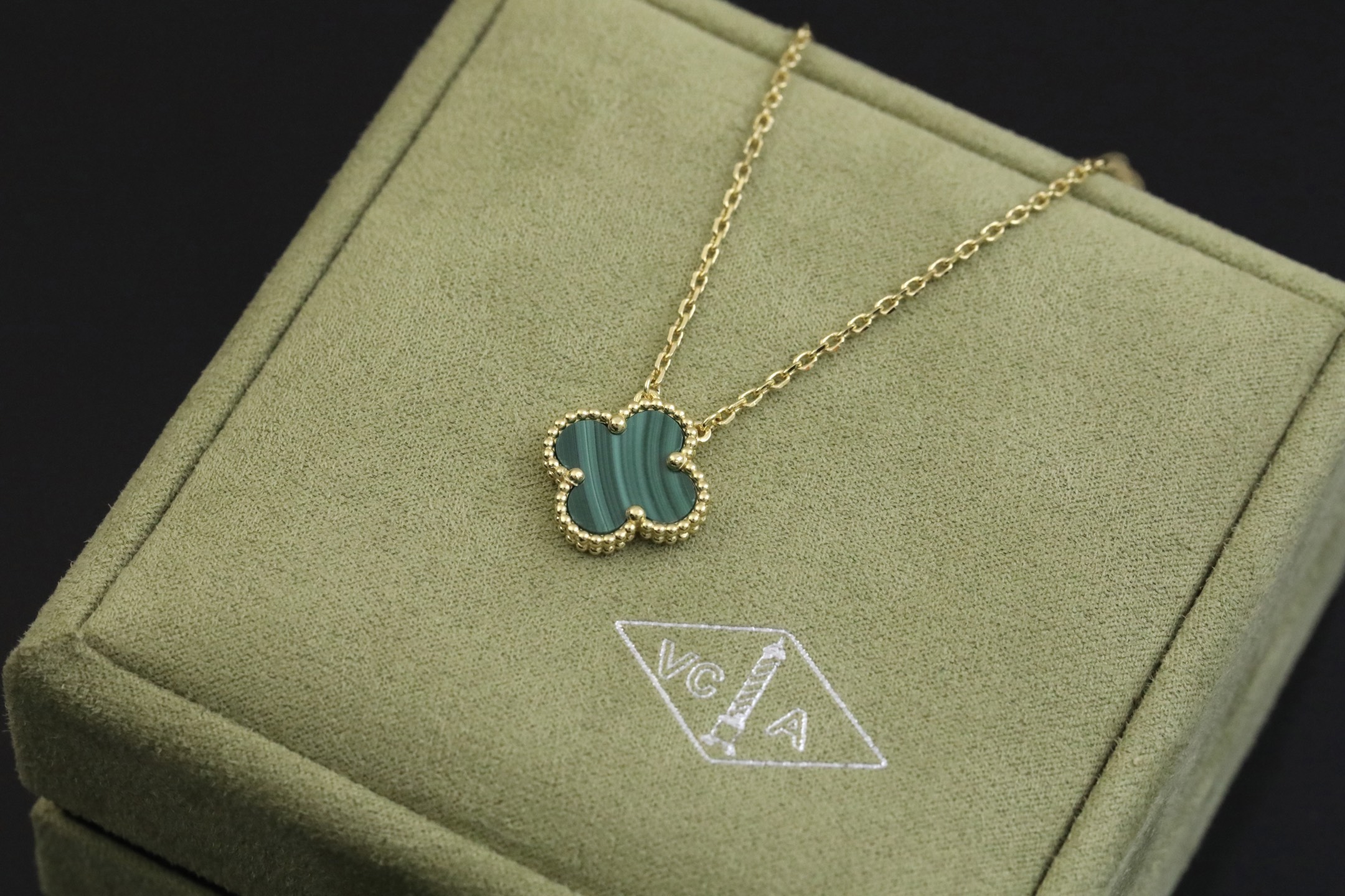 V  项链vca,项链,饰品 6