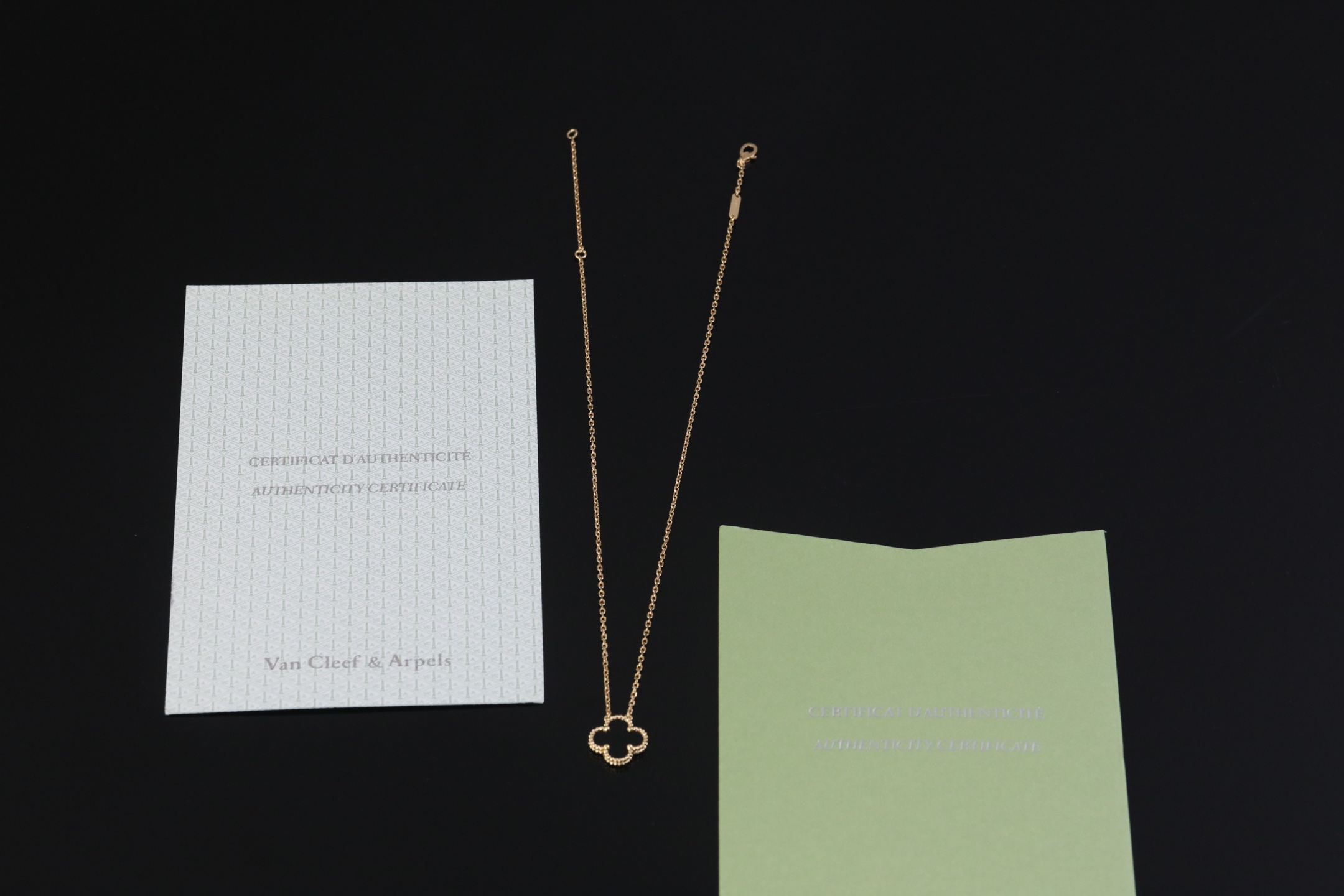 V  项链vca,项链,饰品 3