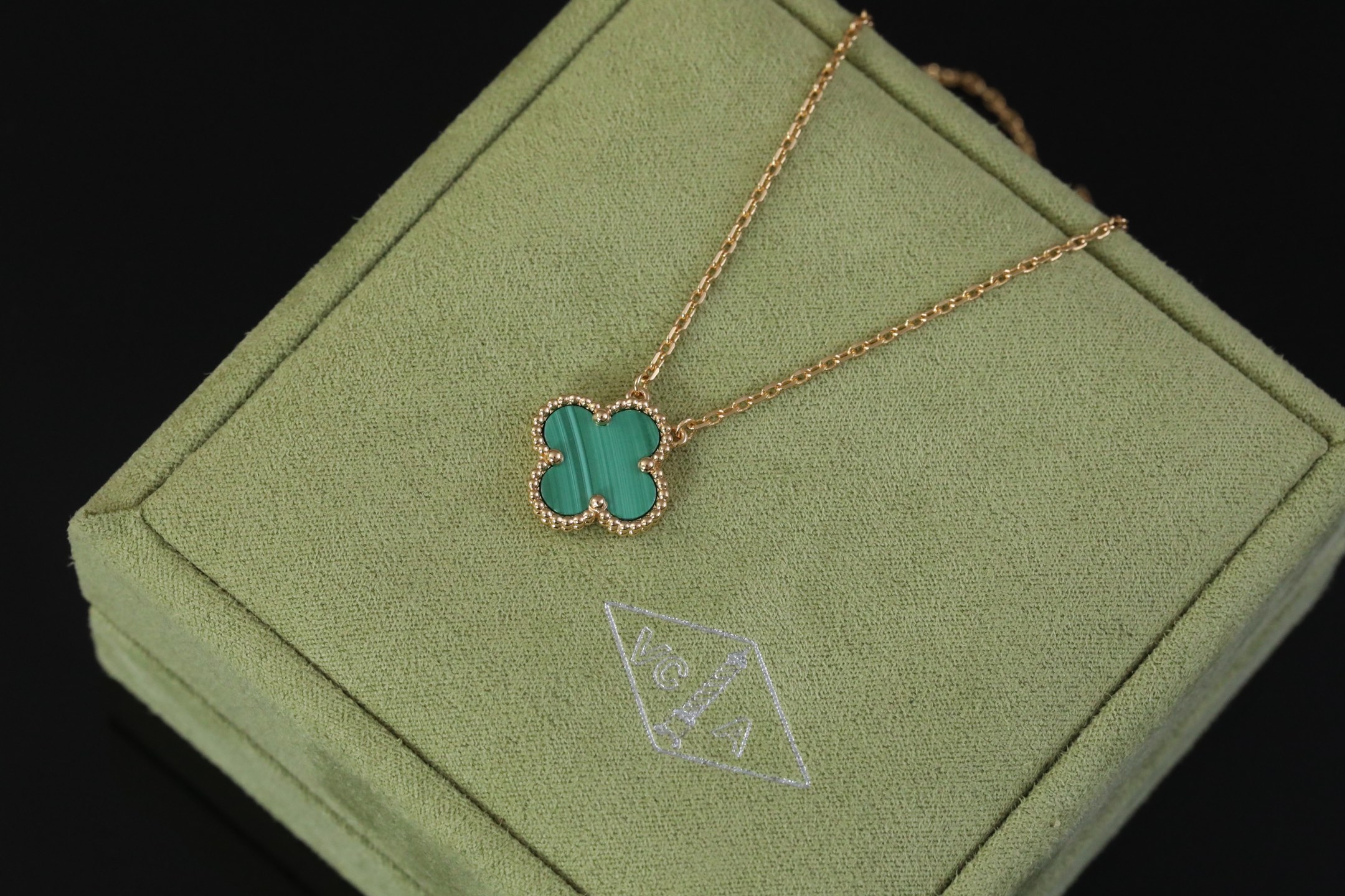 V  项链vca,项链,饰品 4