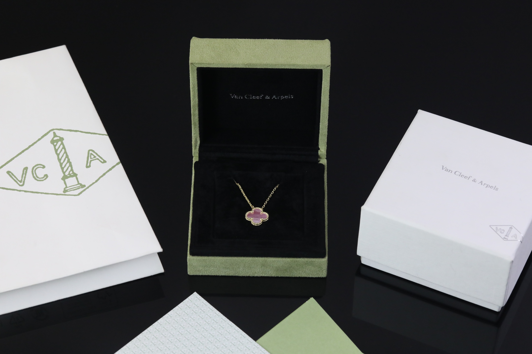 V金精工版孔雀石项链工艺解析与材质保证