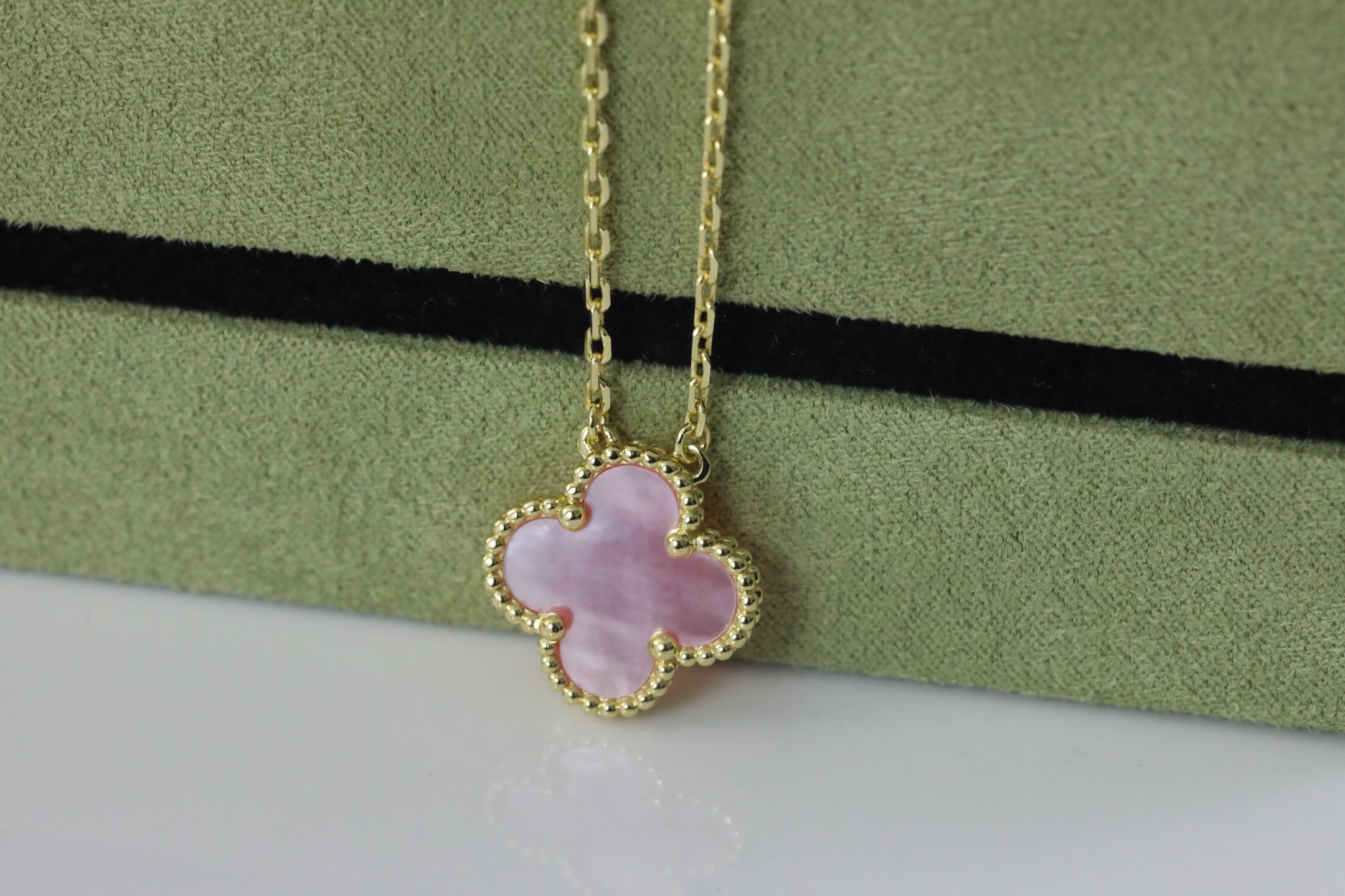 V  项链vca,项链,饰品 5