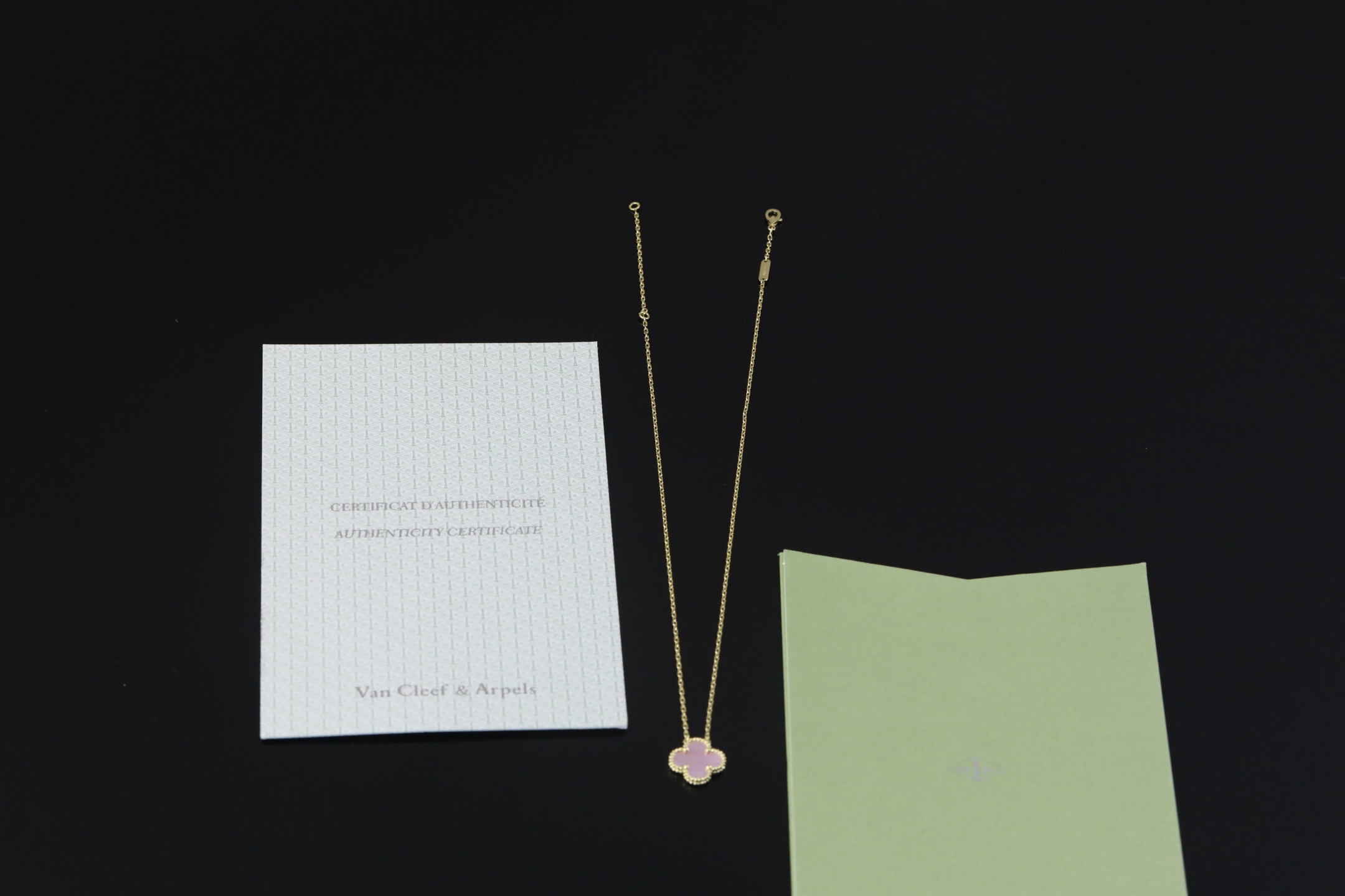 V  项链vca,项链,饰品 3