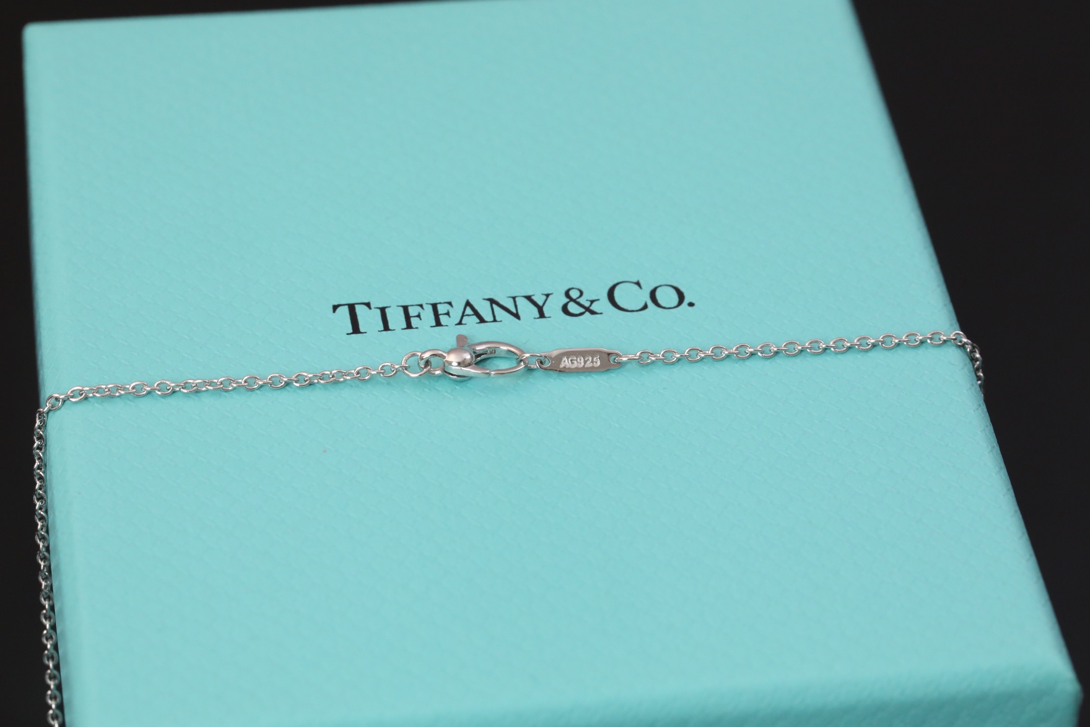 Tiffany Double Heart Tag 手链项链,饰品 9