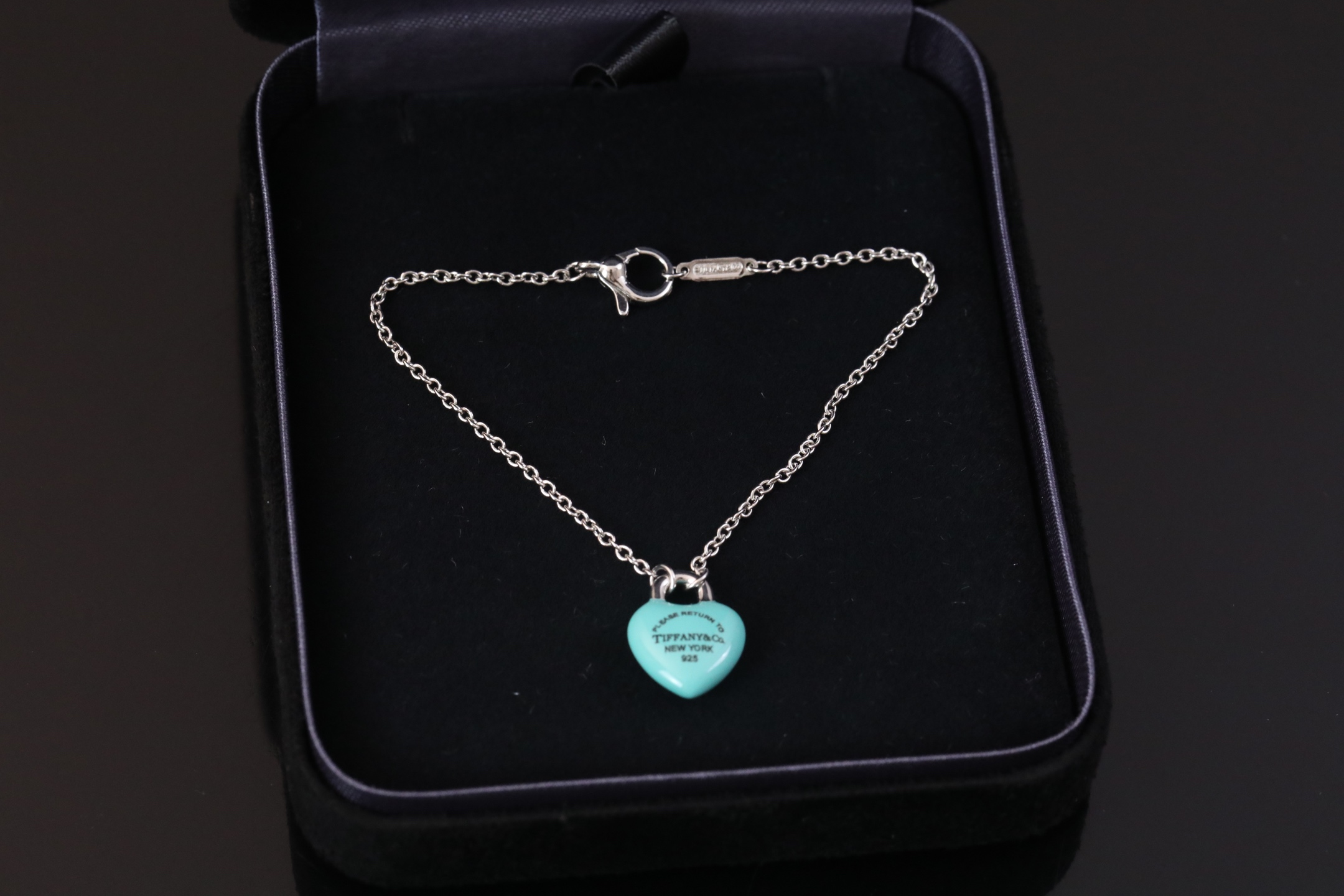 Tiffany Double Heart Tag 手链项链,饰品 6