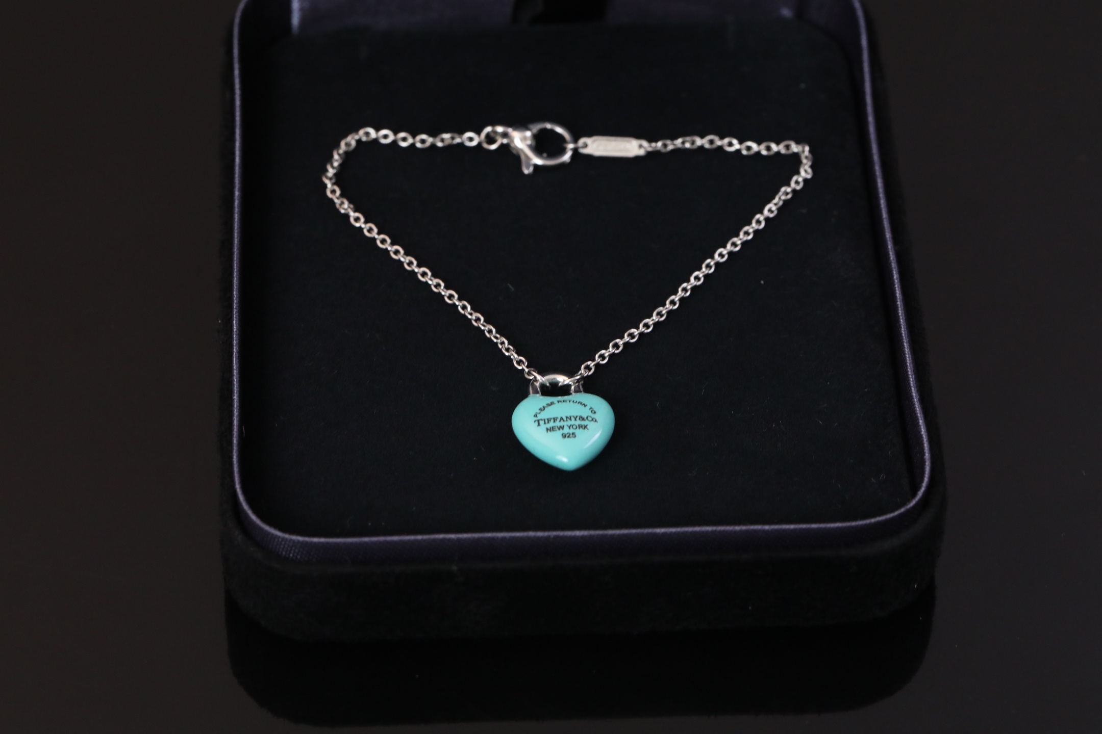 Tiffany Double Heart Tag 手链项链,饰品 4