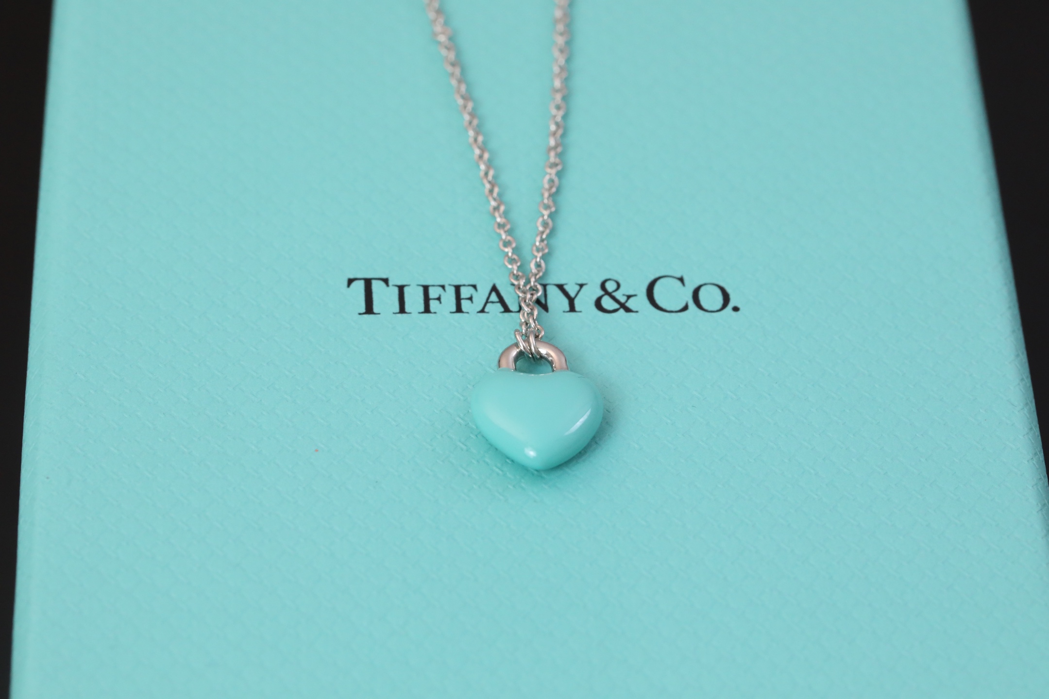 Tiffany Double Heart Tag 手链项链,饰品 9
