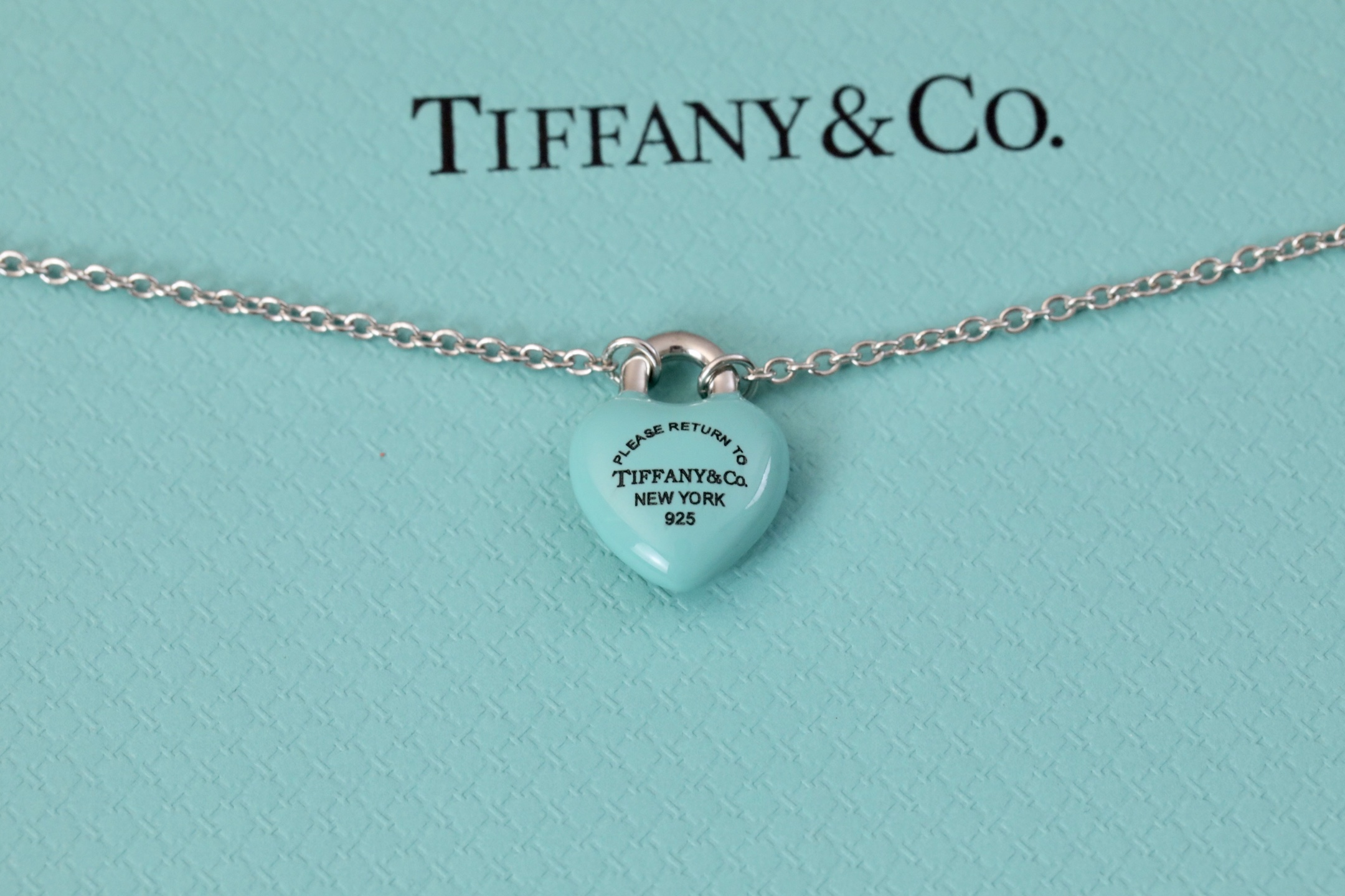 Tiffany Double Heart Tag 手链项链,饰品 6