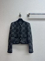 Gucci Clothing Coats & Jackets Embroidery Fall/Winter Collection Fashion