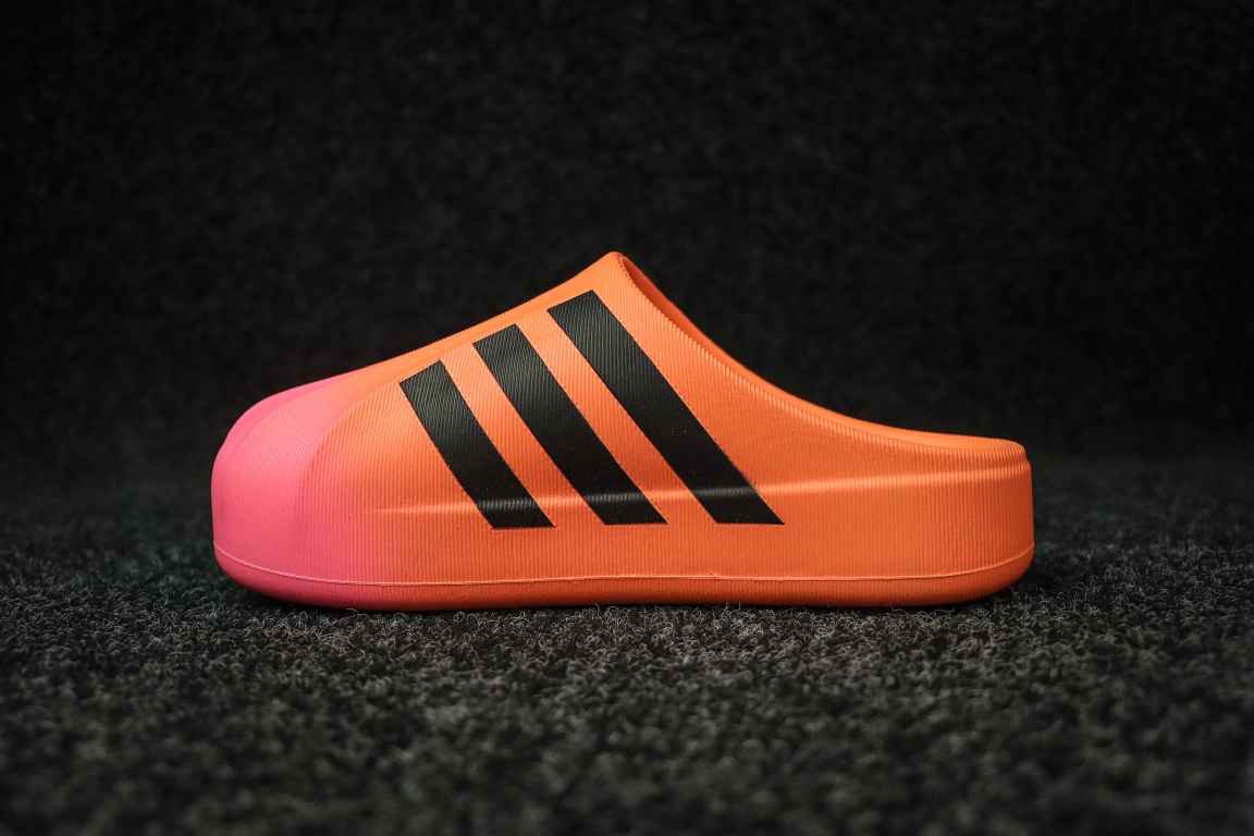 
东莞渠道 市面最顶级品质 ADIDAS adiFOM Superstar MULE 贝壳头版一脚蹬半拖