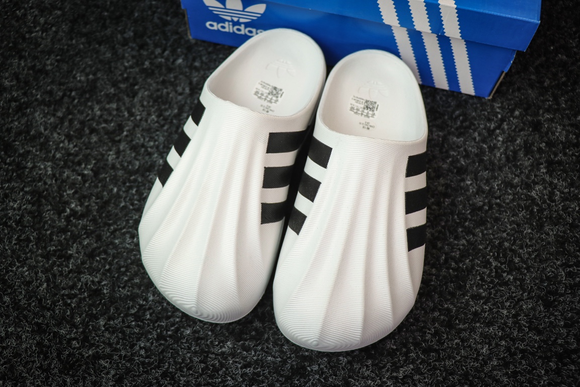 
东莞渠道 市面最顶级品质 ADIDAS adiFOM Superstar MULE 贝壳头版一脚蹬半拖