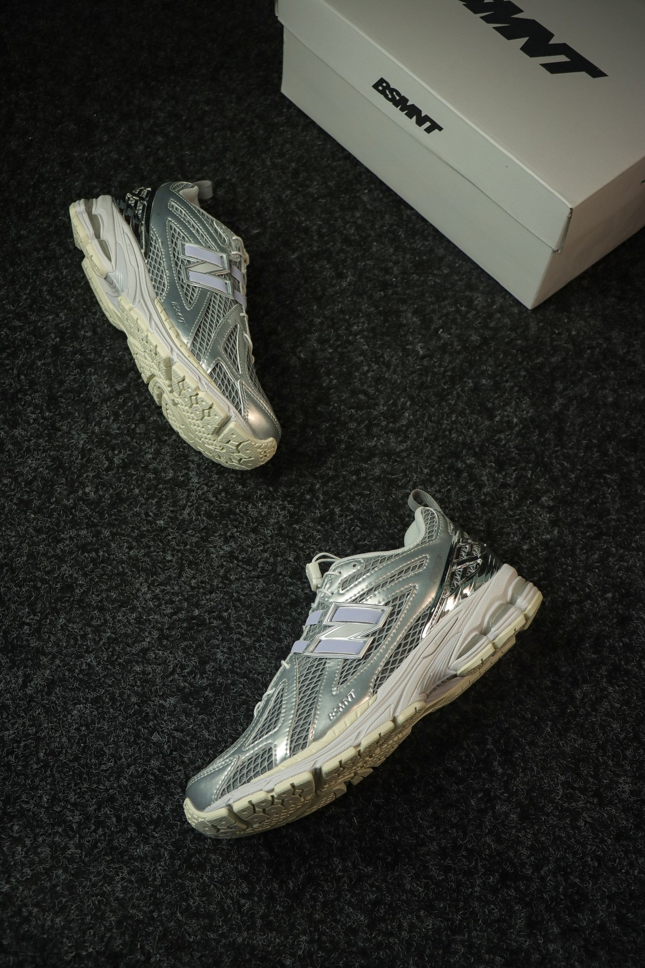 
纯原 The Basement x NB New Balance M1906RBT 联名银色 高端零售
