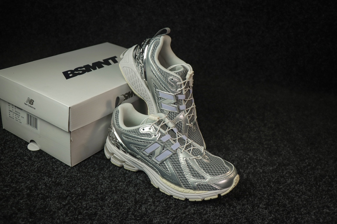 
纯原 The Basement x NB New Balance M1906RBT 联名银色 高端零售