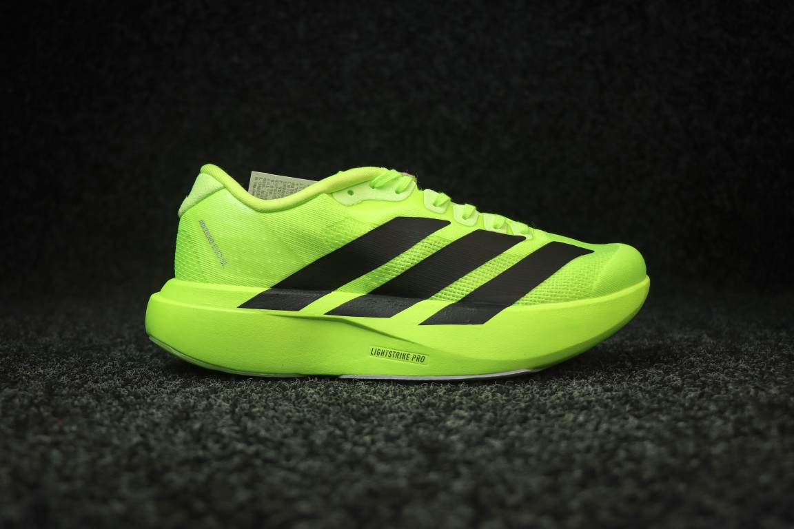 
AD Adizero Eva SL 阿迪达斯马拉松竞速跑鞋 荧光绿
货号：JR3416
尺码：36 3