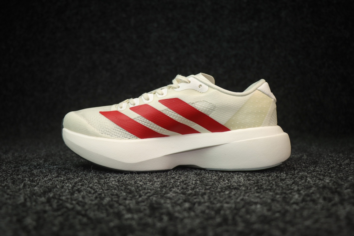 
AD Adizero Eva SL 阿迪达斯马拉松竞速跑鞋 白红
货号：JS1182
尺码：36 36