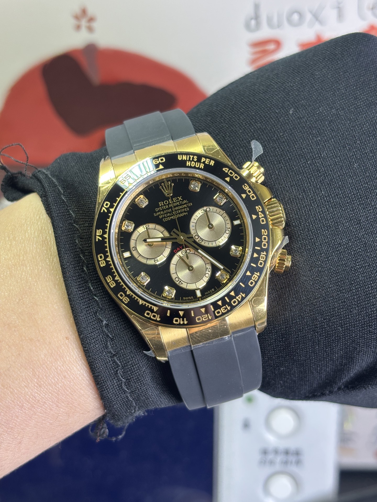 NO:944963,QF Daytona counterweight,19860909QF 迪通拿 配重,,Watch