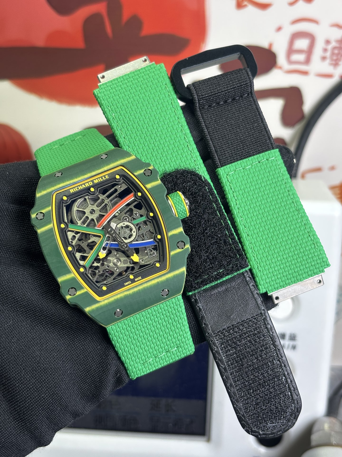 NO:944995,Umi rm67-02 7 o'clock will move,19860909Umi rm67-02 7点位会动,,Watch