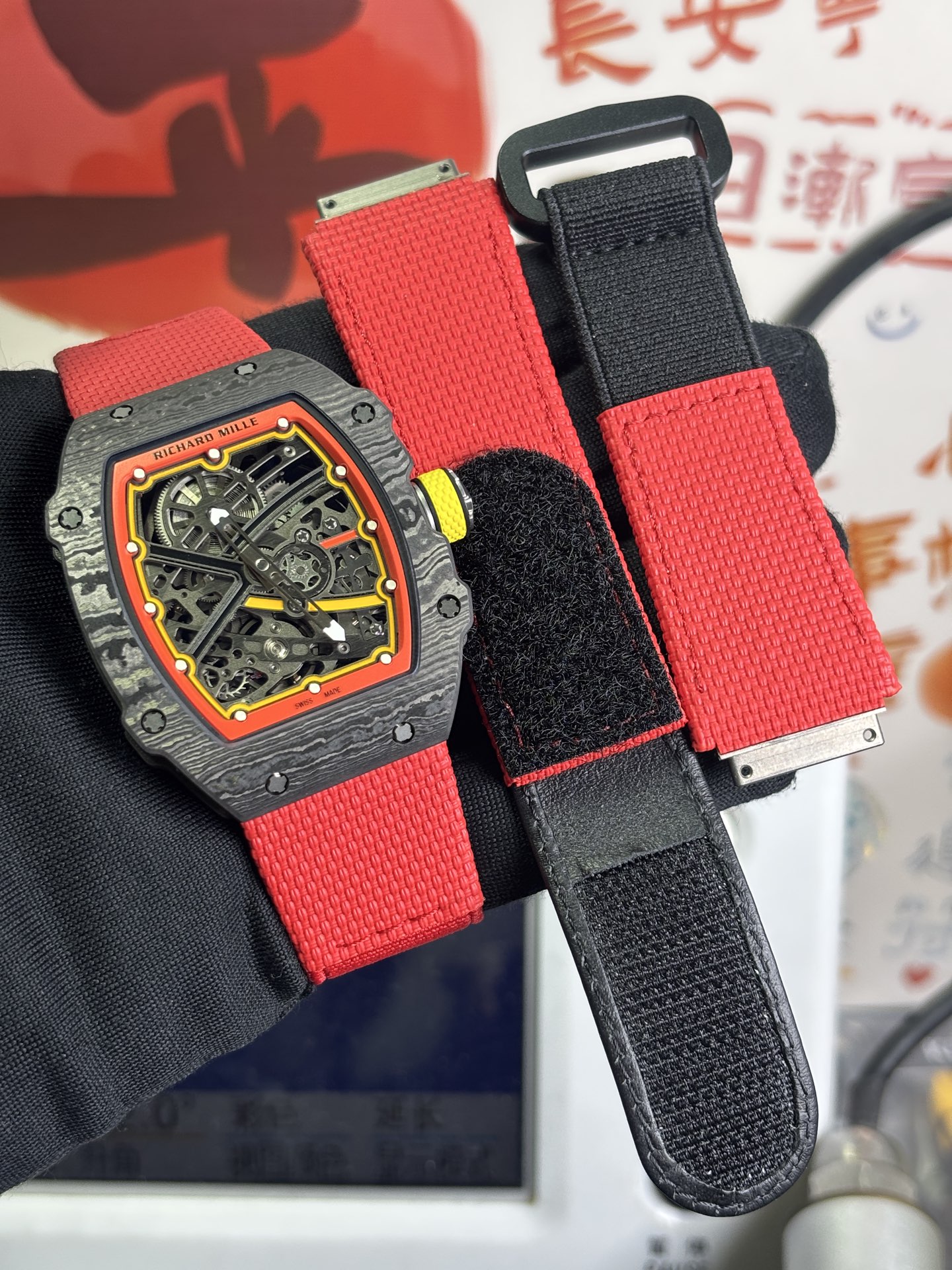 NO:945006,Umi rm67-02 7 o'clock will move,19860909Umi rm67-02 7点位会动,,Watch