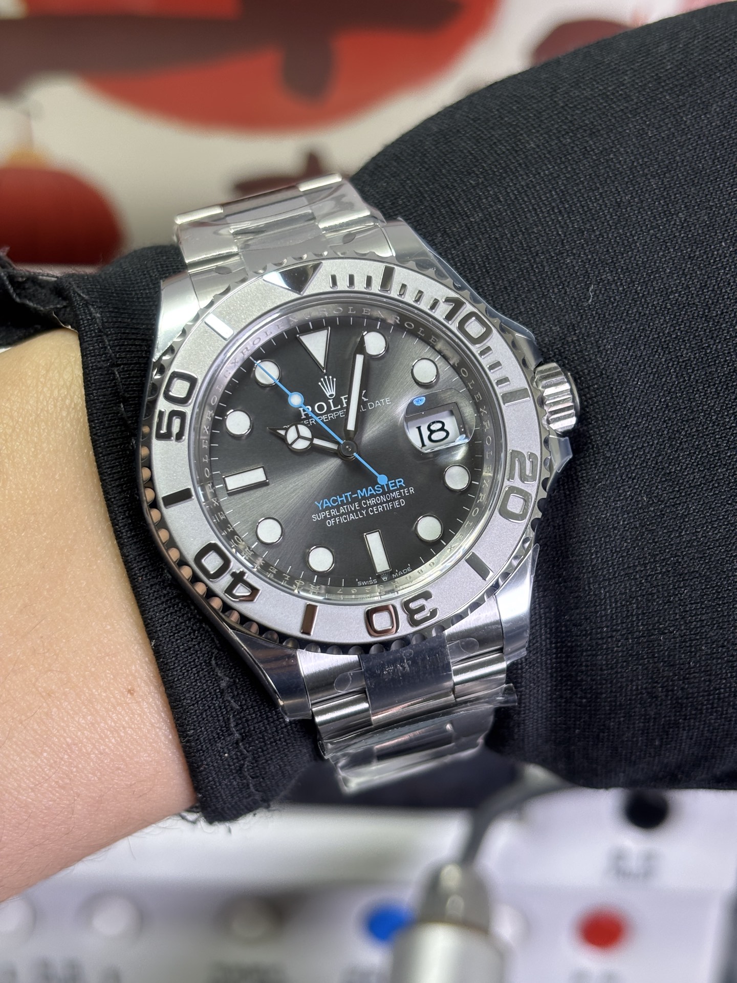 NO:945071,C lus gray yacht,19860909C lus 灰游艇,,Watch