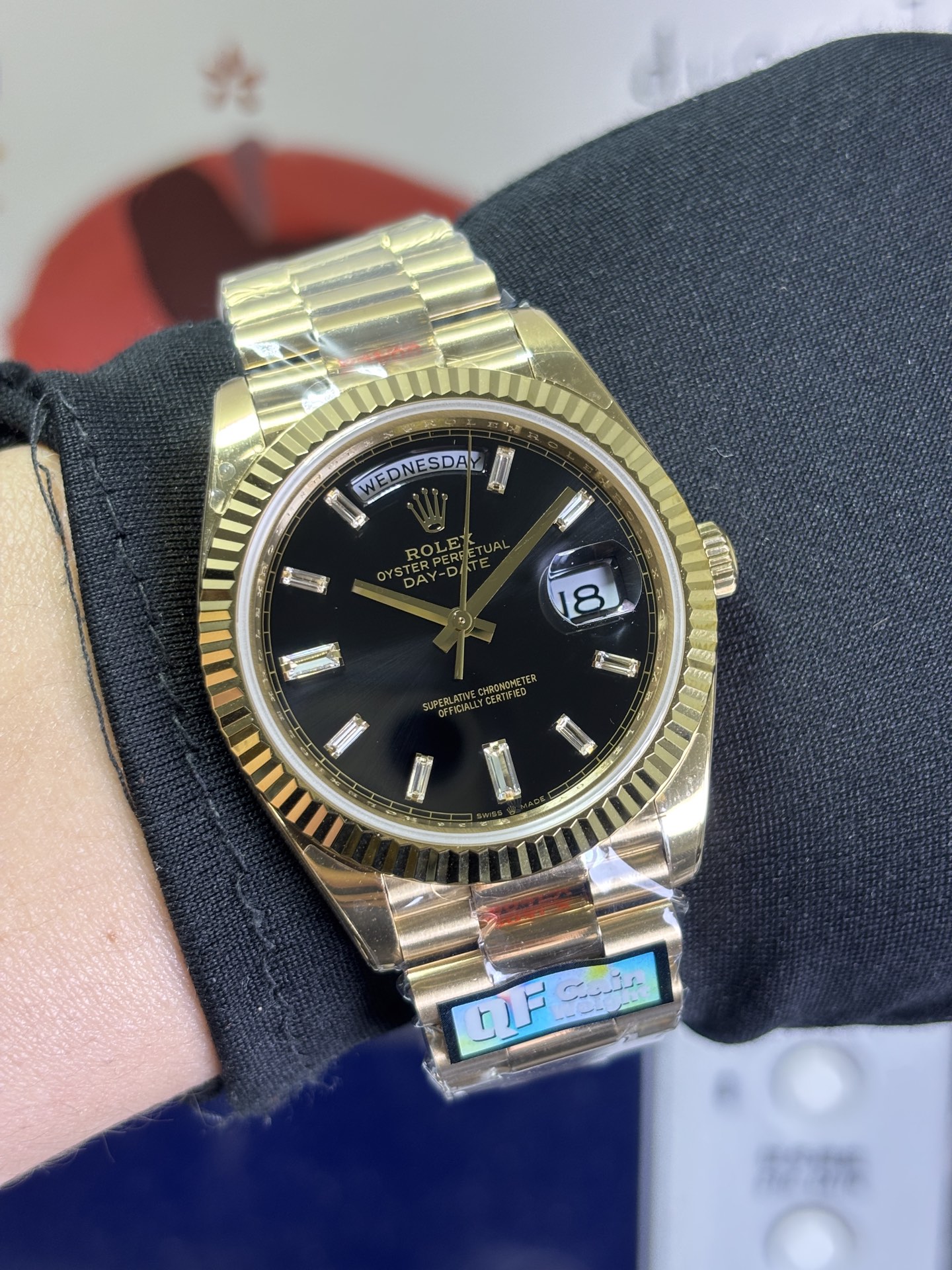 NO:945080,QF Black Rock Sugar v5 version,19860909QF 黑冰糖v5版本,,Watch