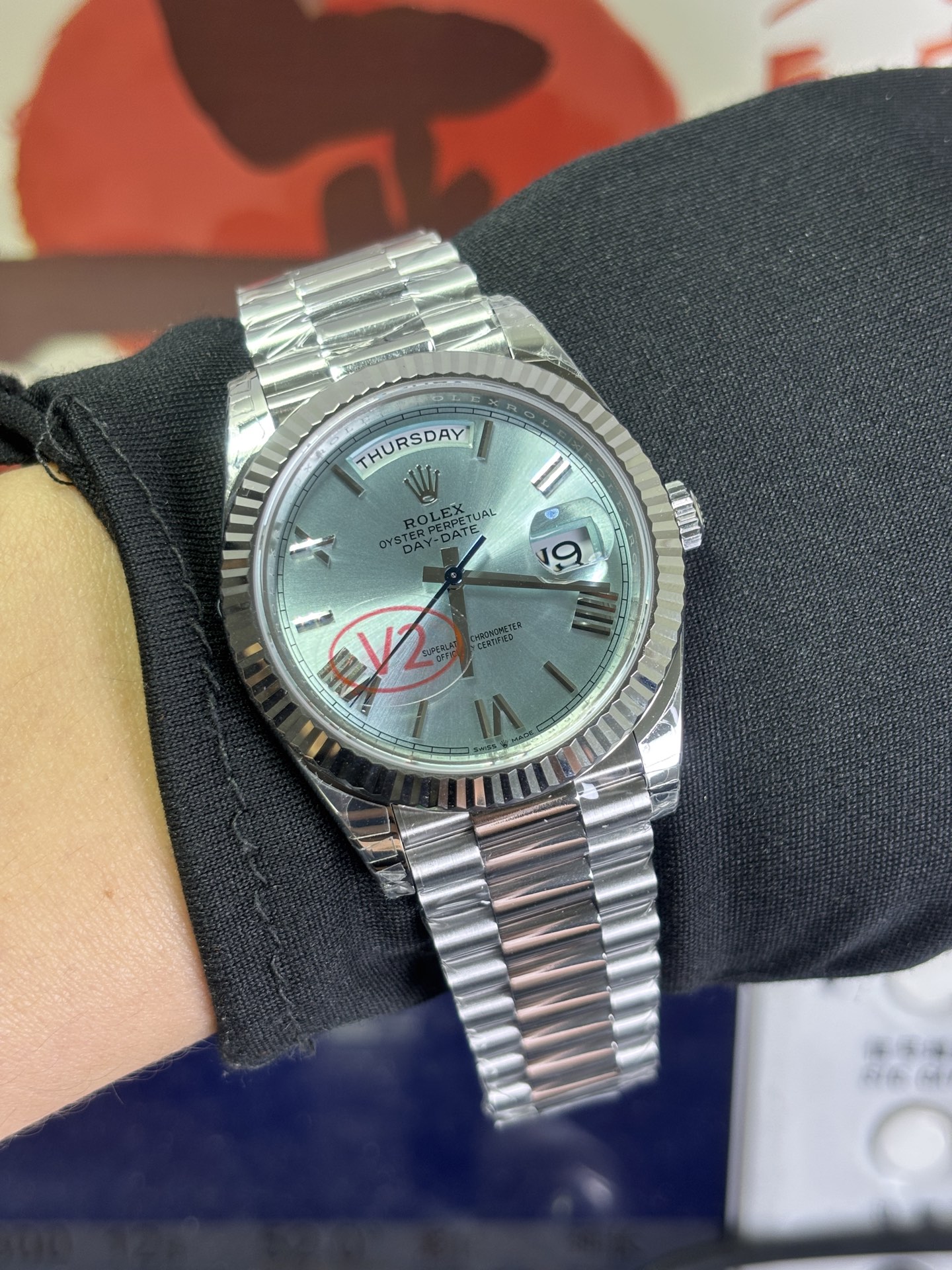 NO:945134,VS Rolex Ice Blue Counterweight DD Log 183g,,rolex19860909VS 劳力士 冰蓝配重DD日志 183g,,rolex,Watch
