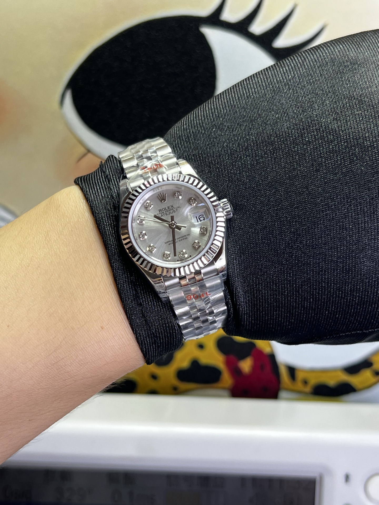 NO:944241,GS log 28mm drill face,19860909GS 日志28mm 钻面,,Watch