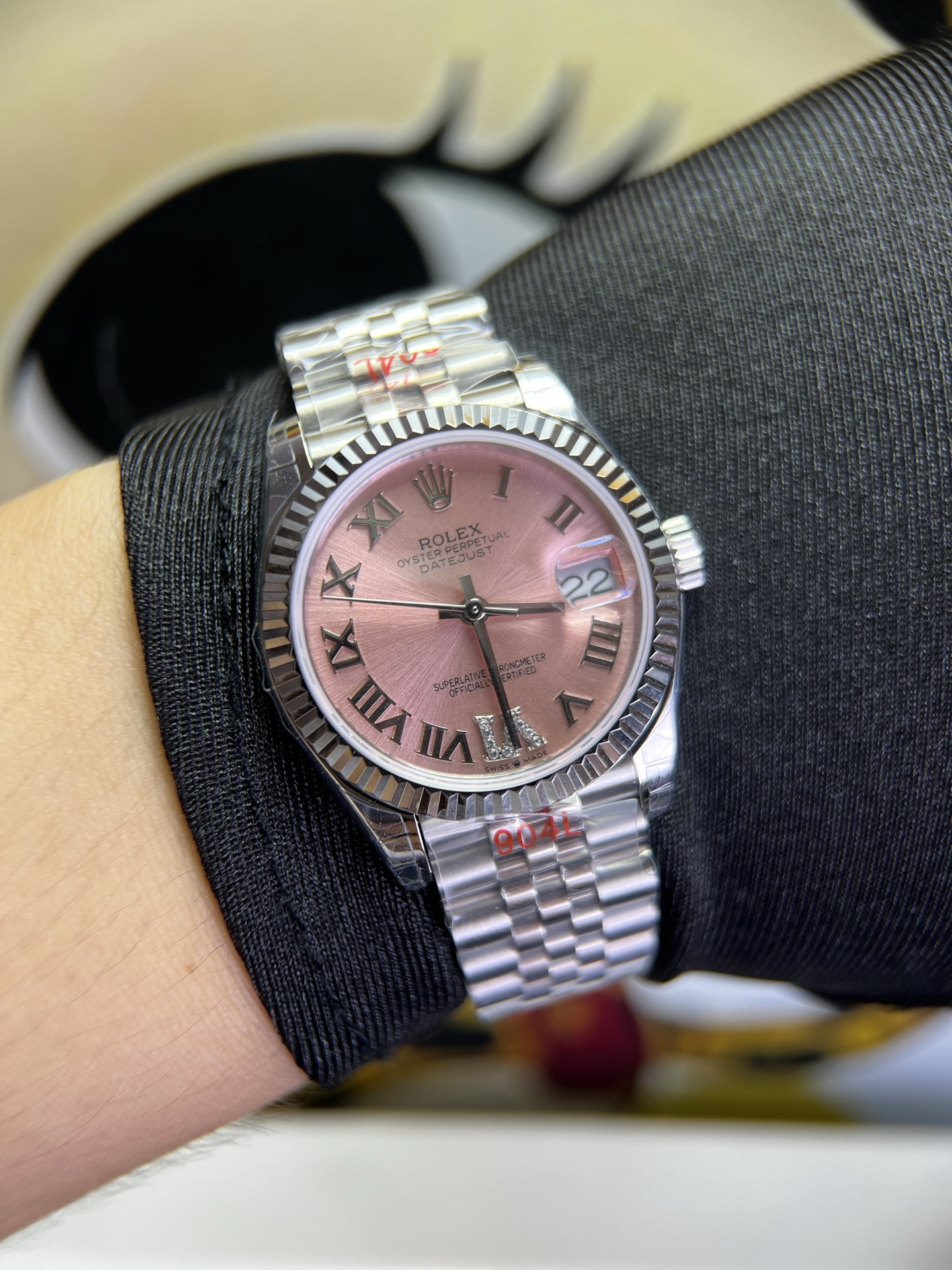 NO:944222,GS log 31mm Roman noodles,19860909GS 日志31mm 罗马粉面,,Watch