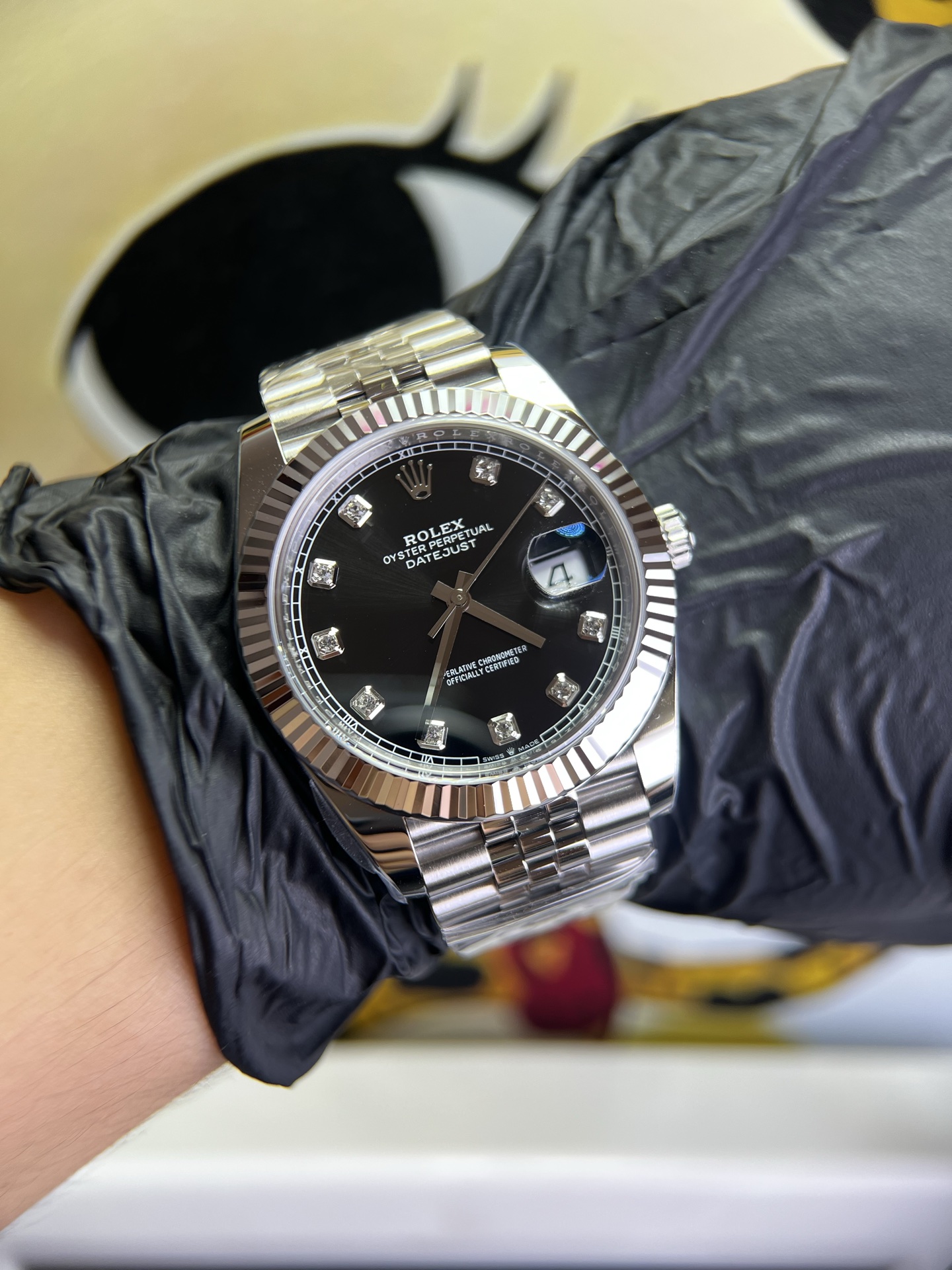NO:945738,C lus black diamond log,19860909C lus 黑钻日志,,Watch
