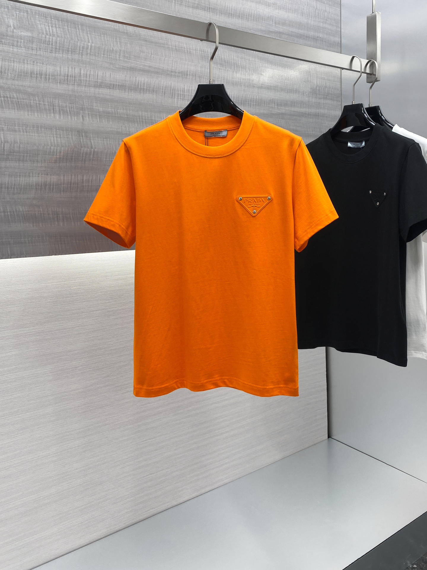 Replica Sale online
 Prada Wholesale
 Clothing T-Shirt Spring/Summer Collection Fashion Short Sleeve