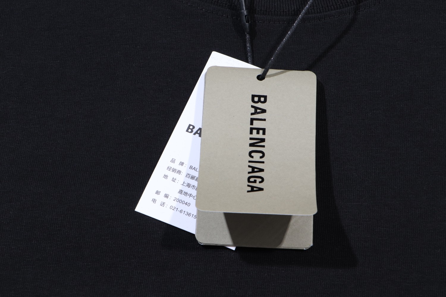 Balenciaga/巴黎世家 鞋包多Logo短袖T恤