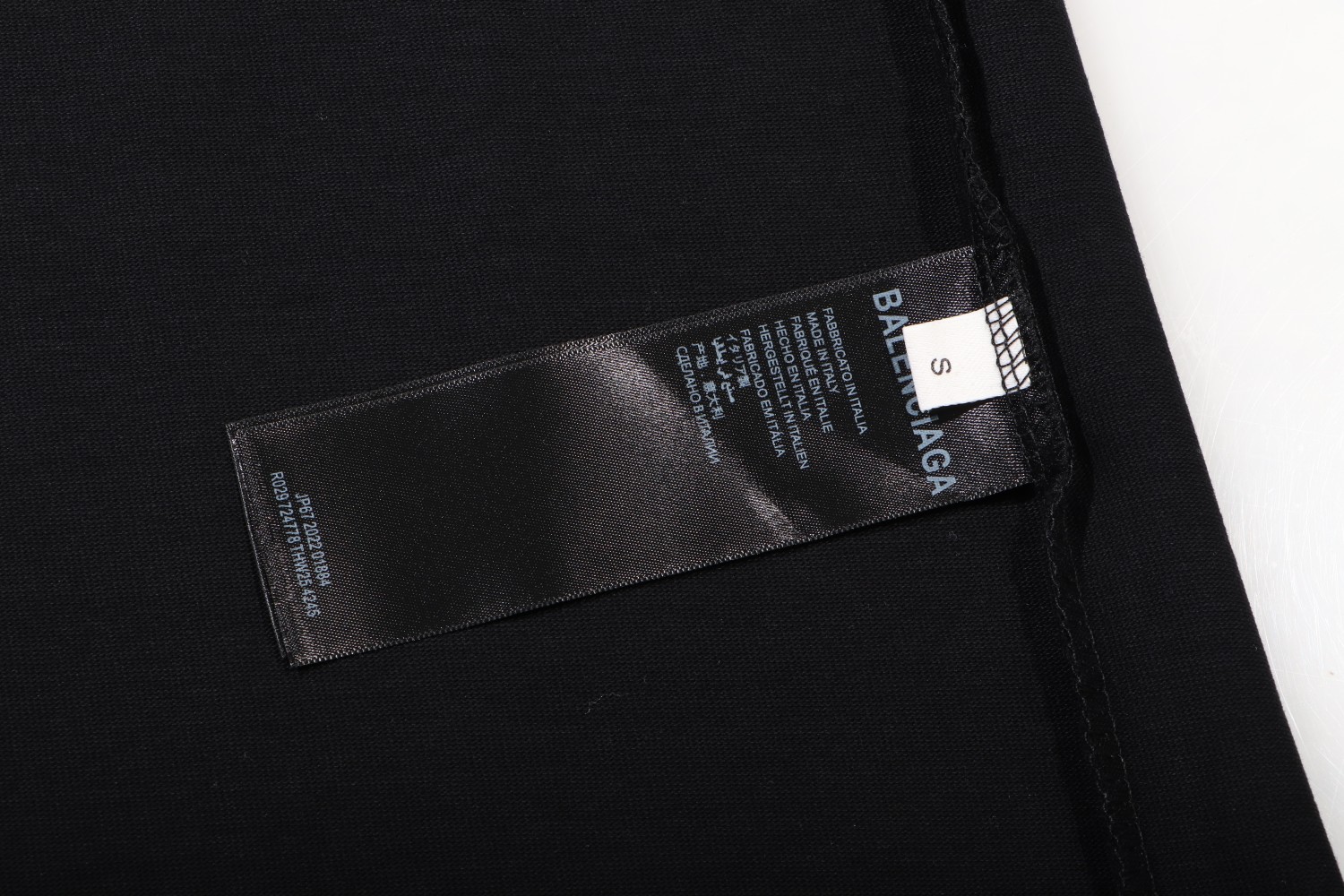 Balenciaga/巴黎世家 鞋包多Logo短袖T恤