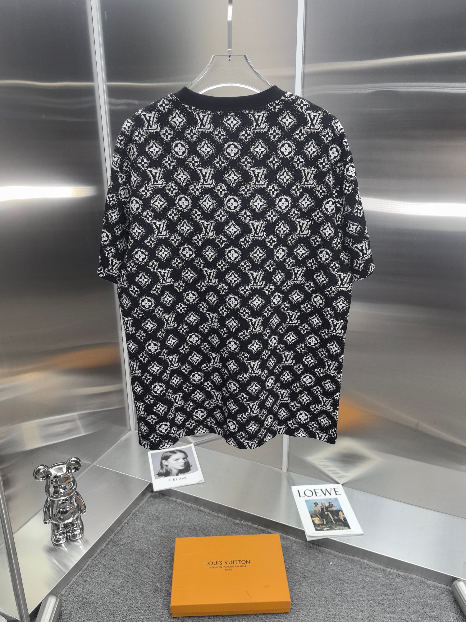 Louis Vuitton 25SS Monogram Short Sleeve Cotton T-Shirt for Men and Women 3 a1744647674661 0504