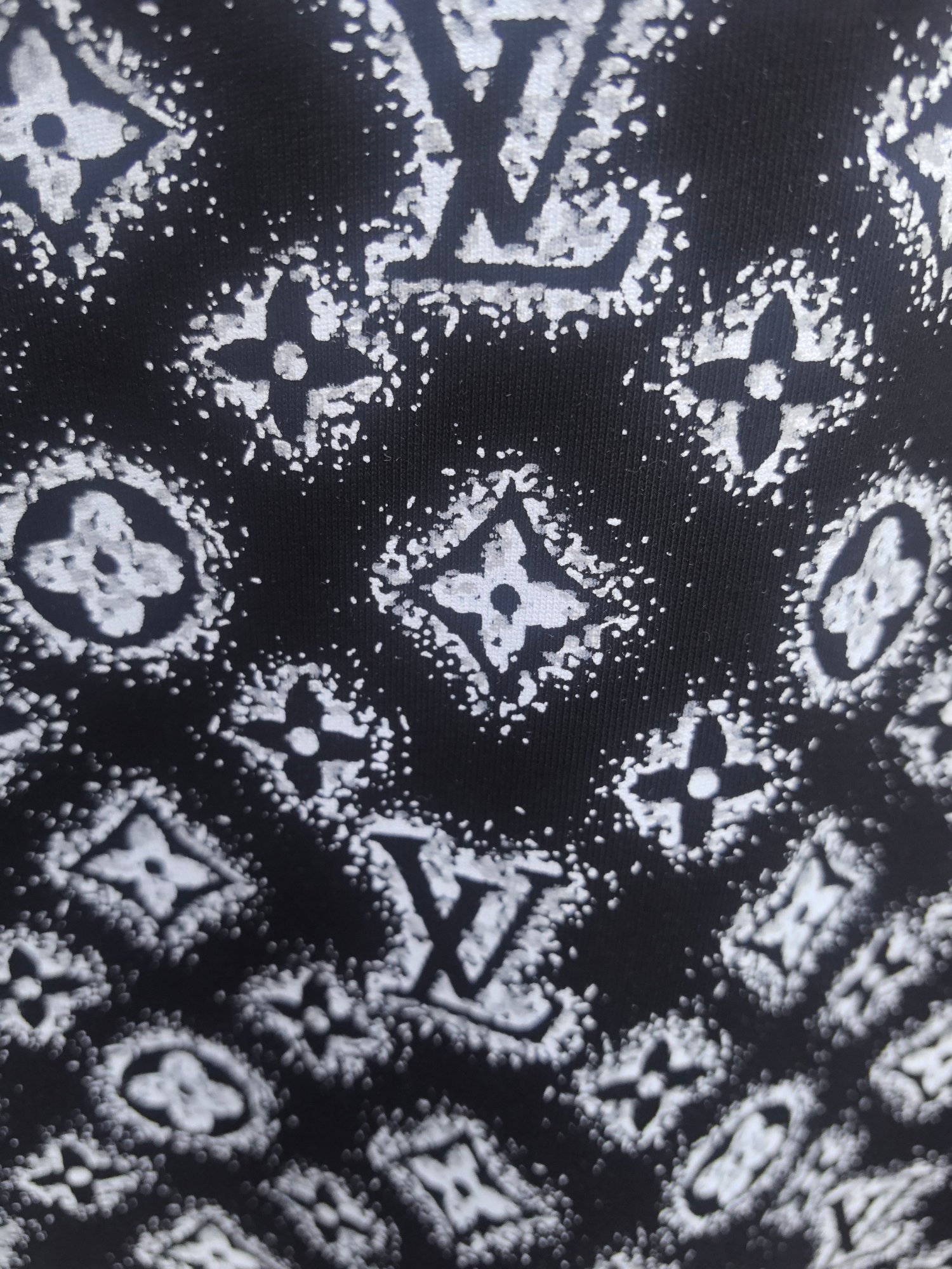 Louis Vuitton 25SS Monogram Short Sleeve Cotton T-Shirt for Men and Women 7 a1744647676276 4427