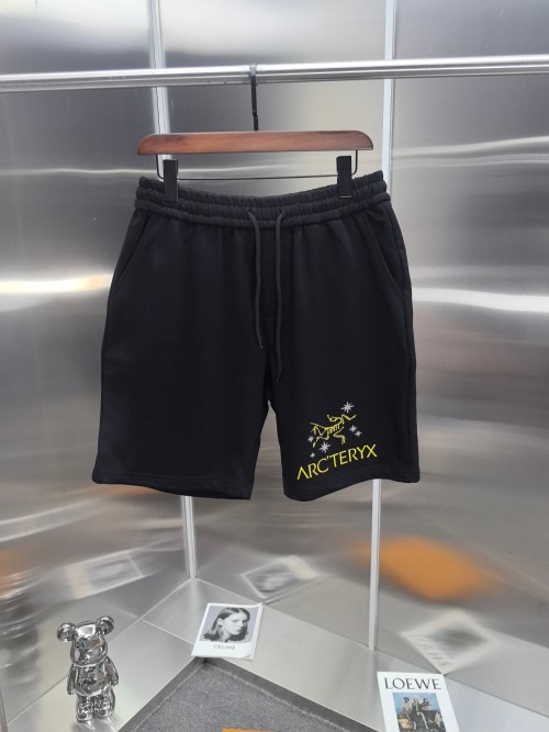 Arc'teryx 25SS Summer Print Shorts - Comfortable Cotton Terry - Unisex 1 Arc'teryx 25SS Summer Print Shorts - Comfortable Cotton Terry - Unisex
